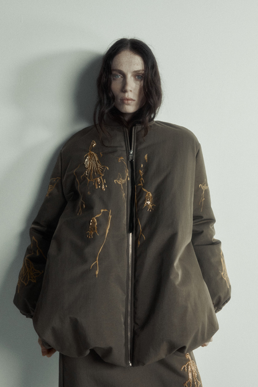 Harris Tapper Chloe Jacket // Beaded Sepia