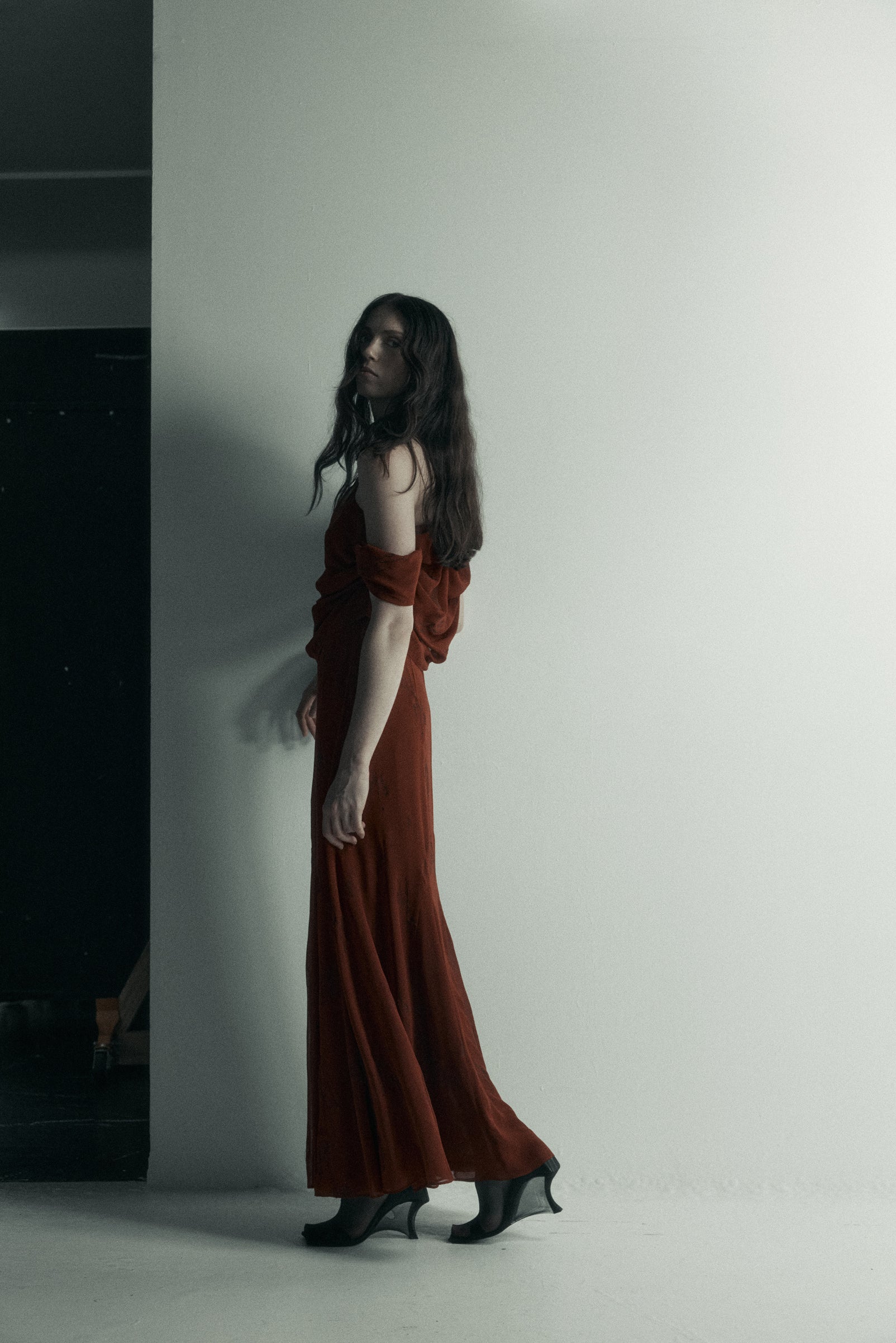 Harris Tapper Lucille Dress // Burgundy