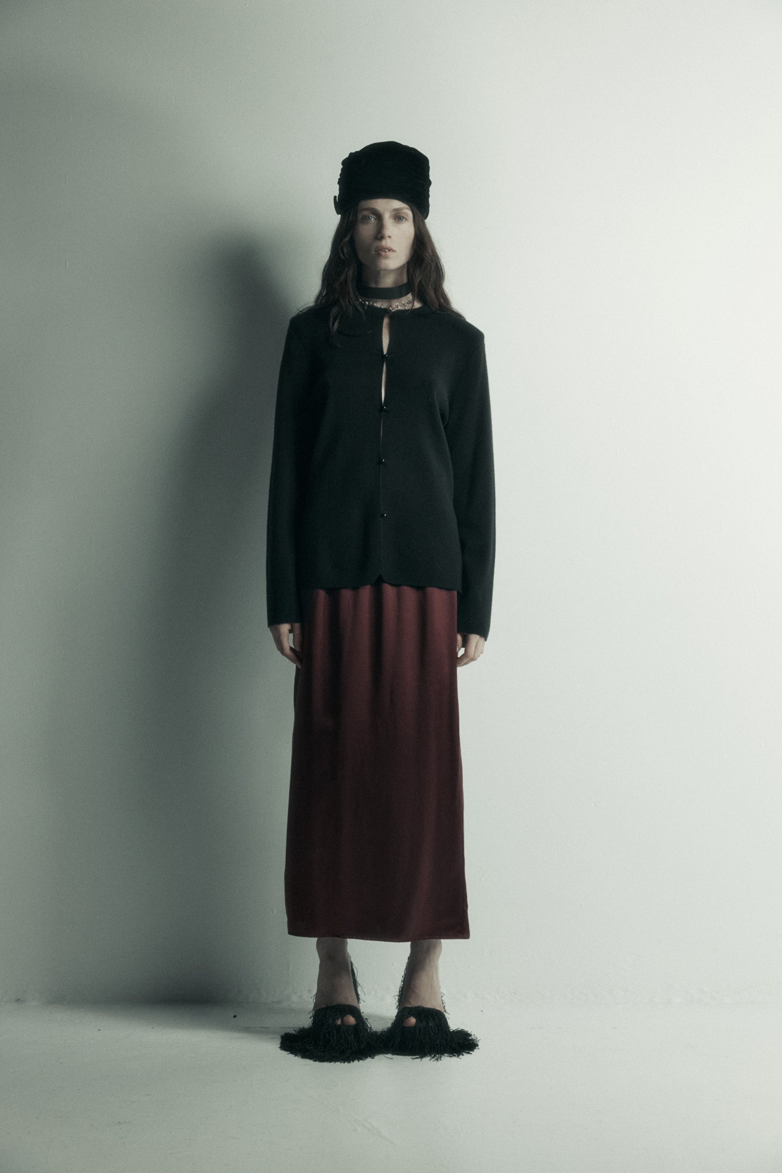 Harris Tapper Camilla Skirt // Cassis