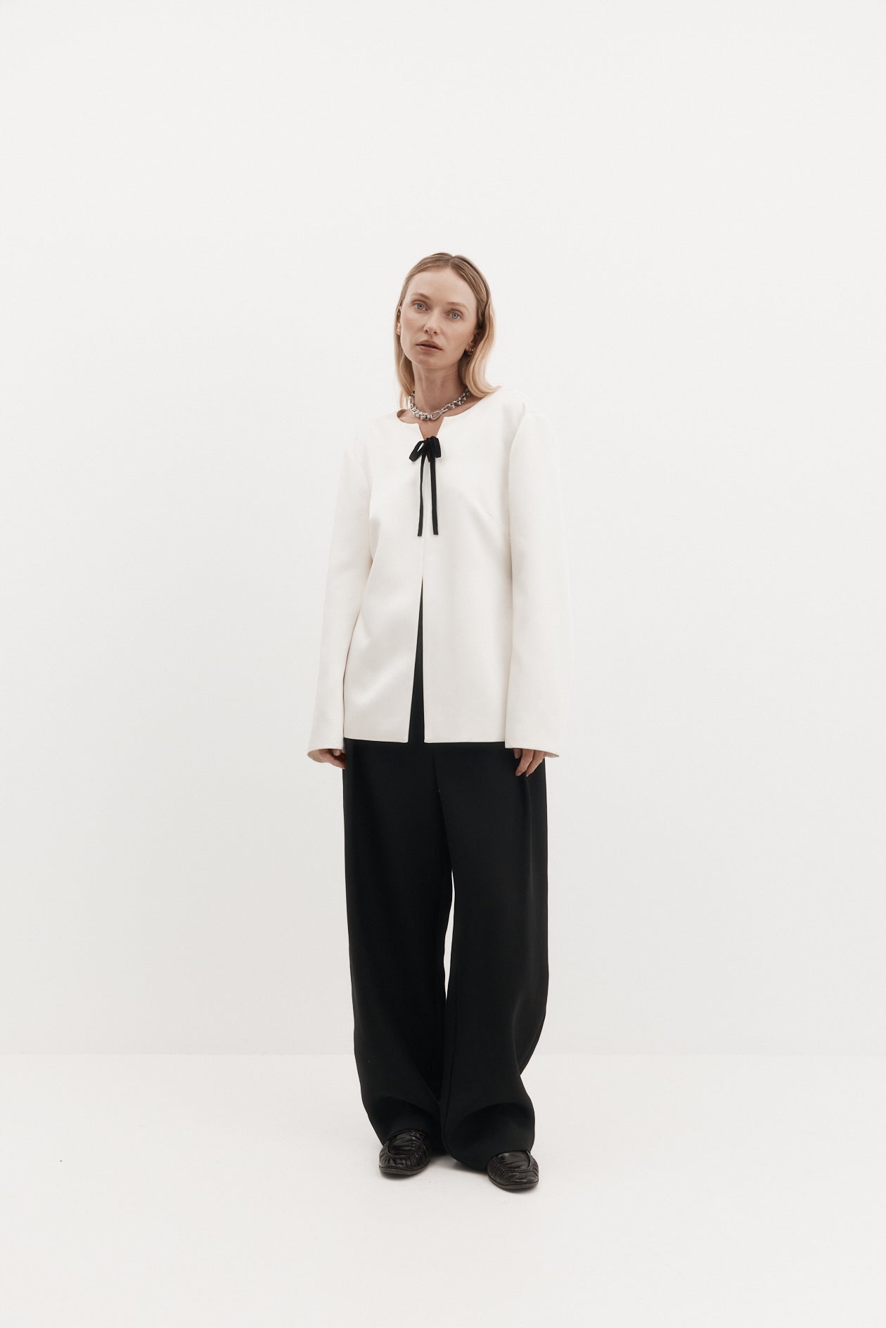 Harris Tapper Loin Top // Ivory