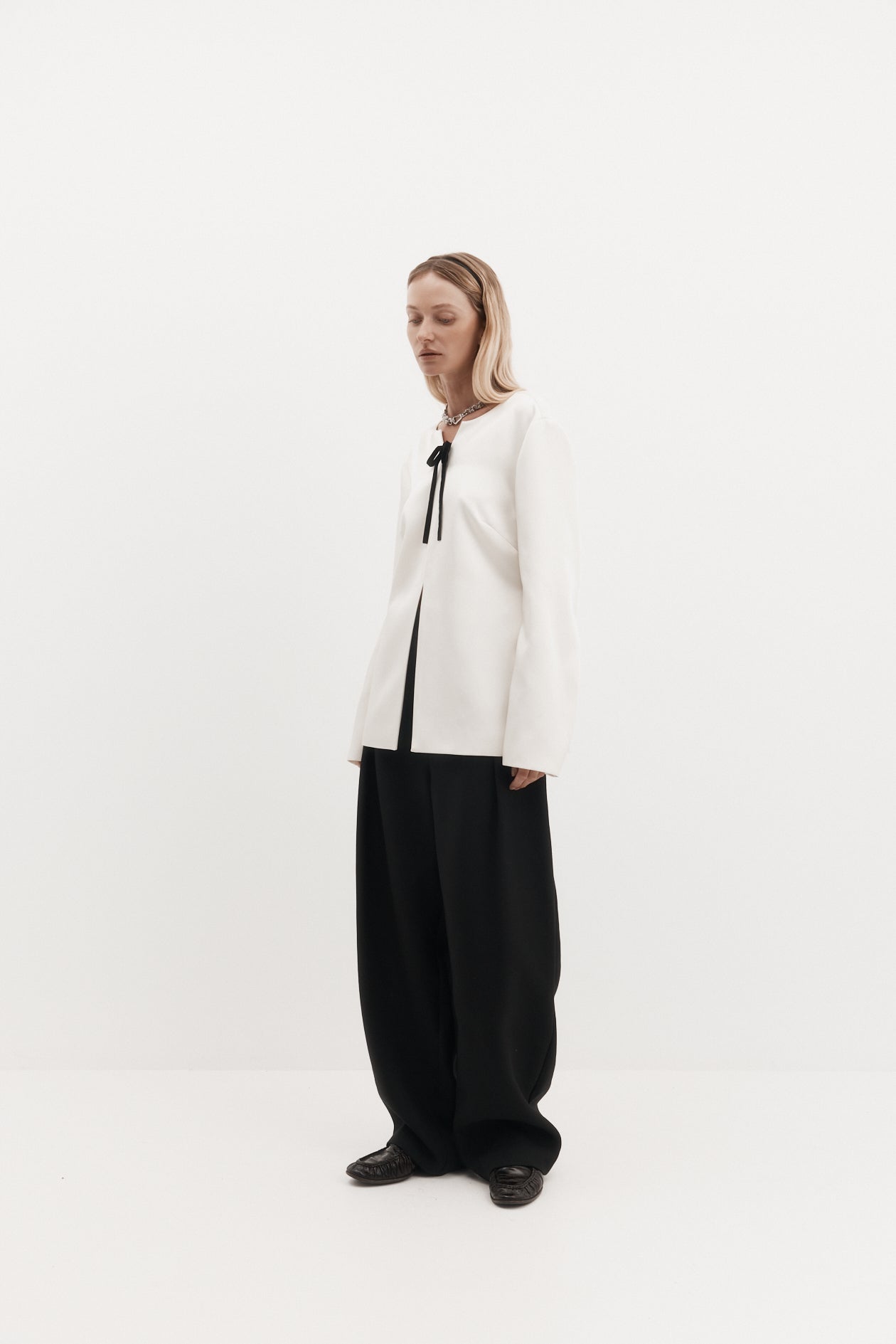 Harris Tapper Loin Top // Ivory