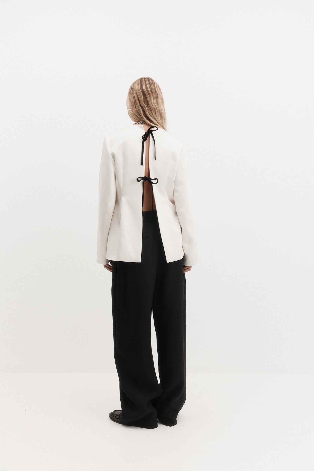 Harris Tapper Loin Top // Ivory