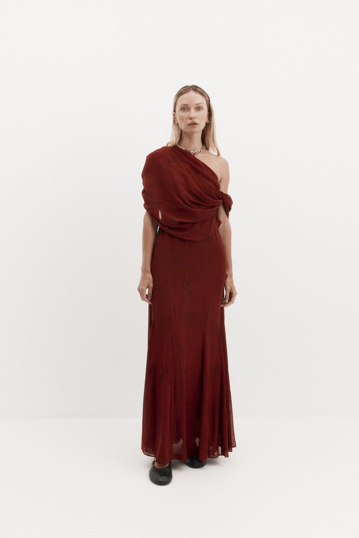 Harris Tapper Lucille Dress // Burgundy