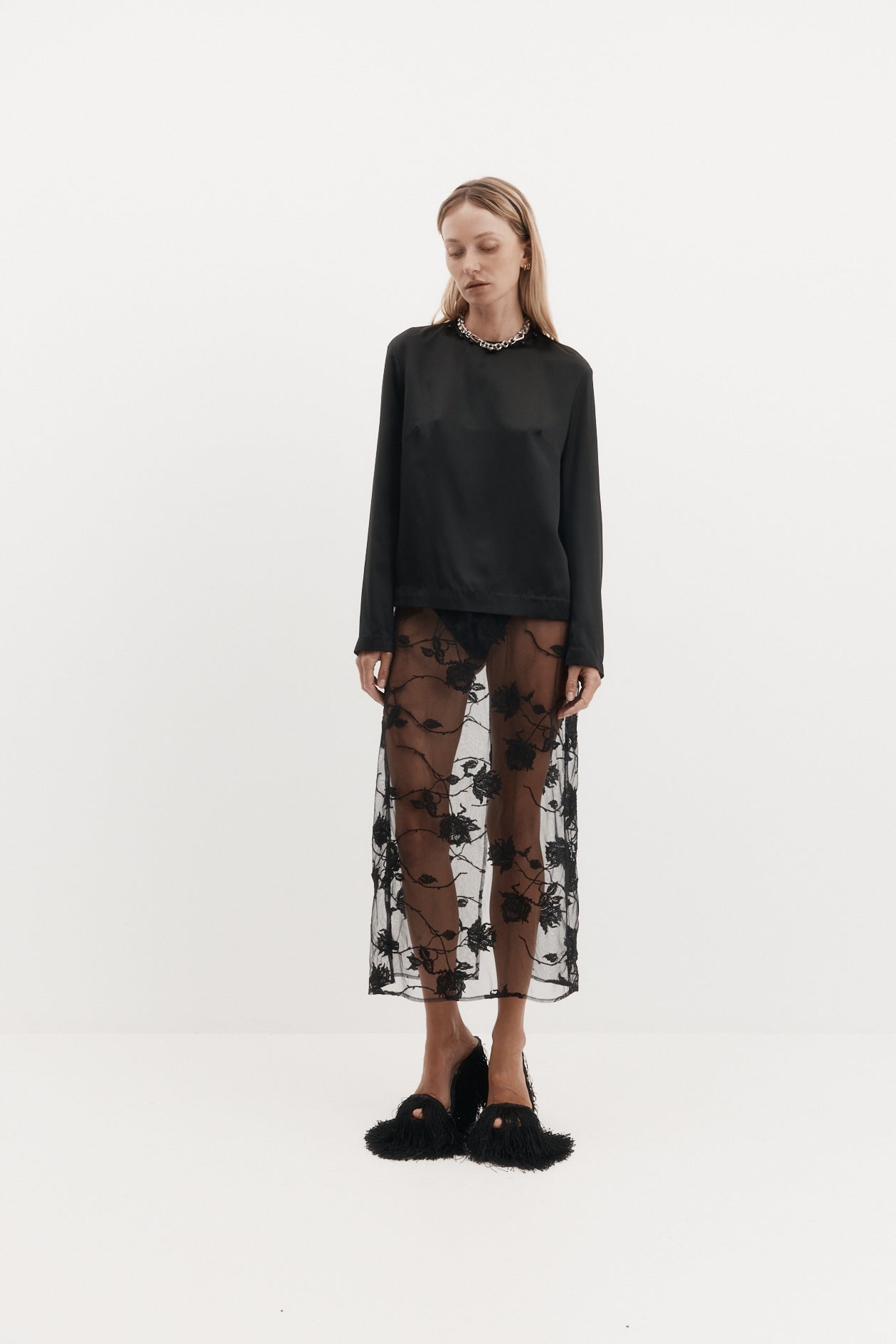 Harris Tapper Saul Top // Black