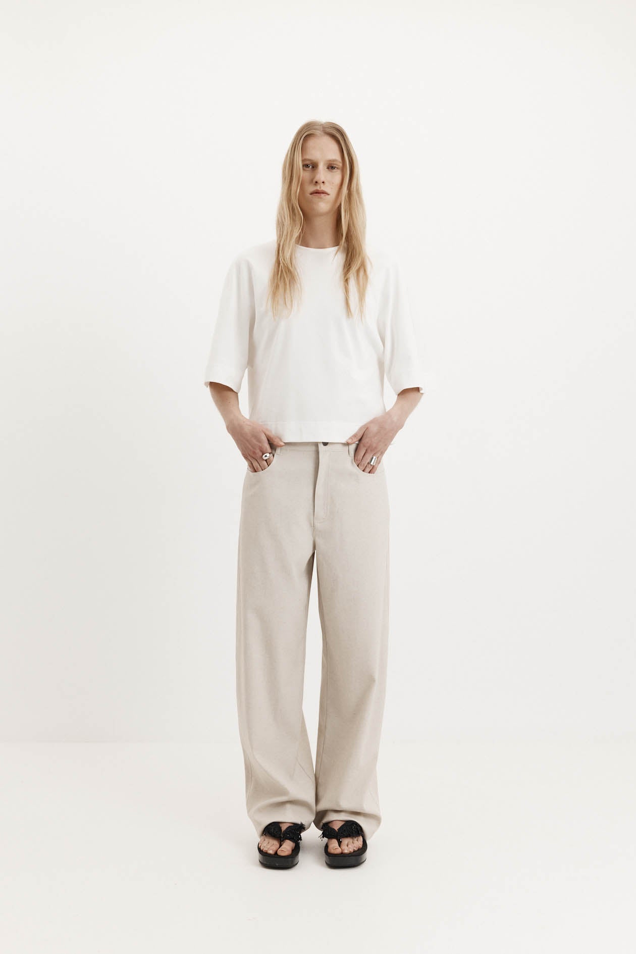 Harris Tapper Dennison T-Shirt // White