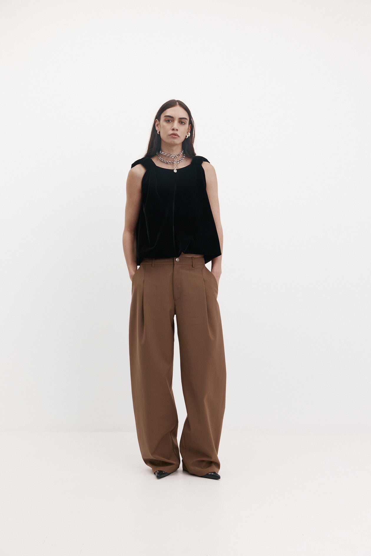 Harris Tapper Cail Trouser // Tobacco