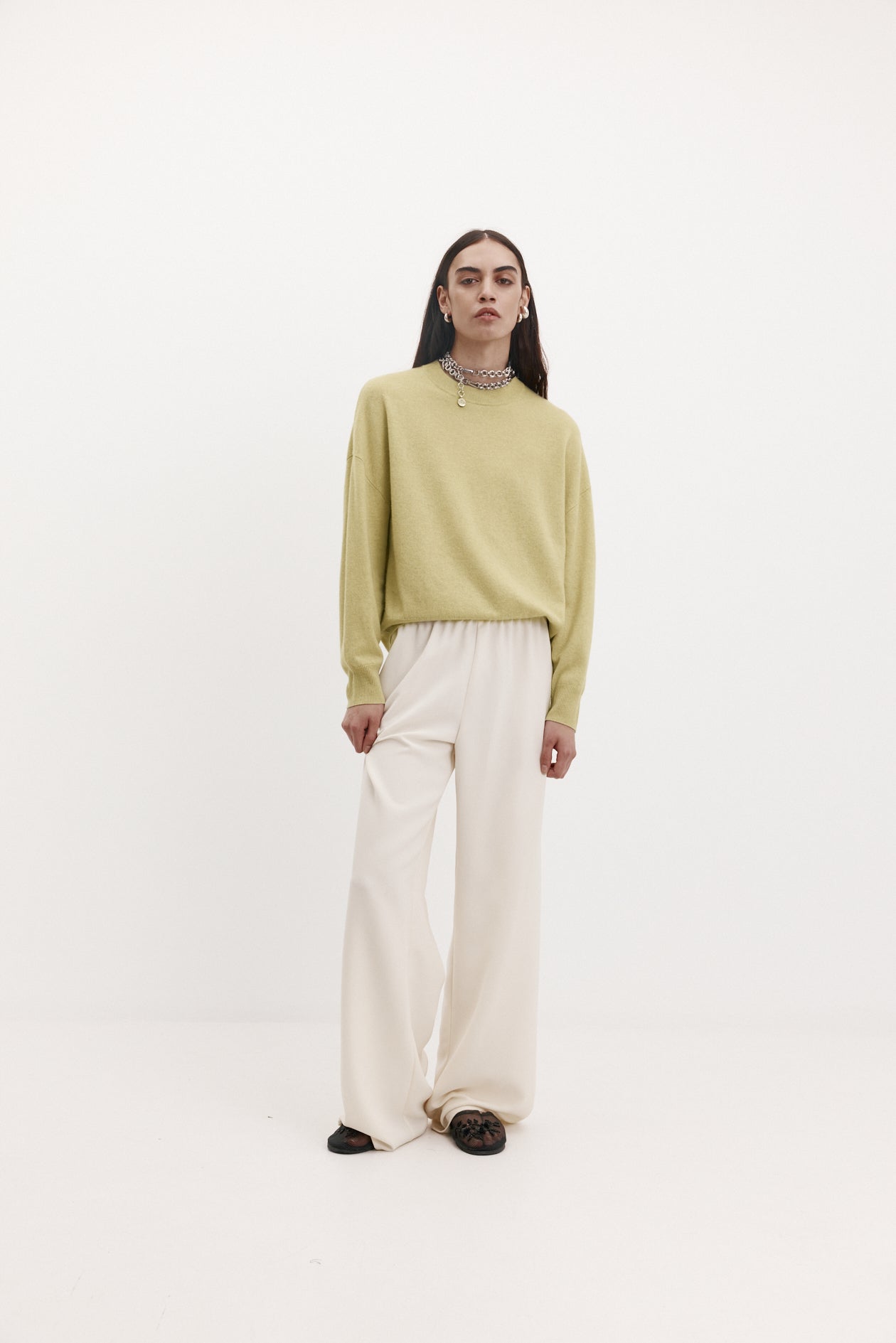 Harris Tapper Cyrus Jumper // Elderflower