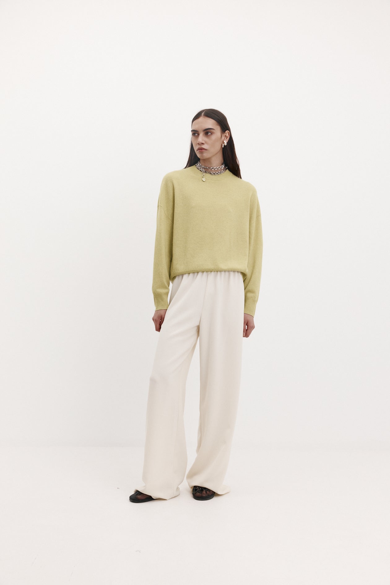 Harris Tapper Cyrus Jumper // Elderflower