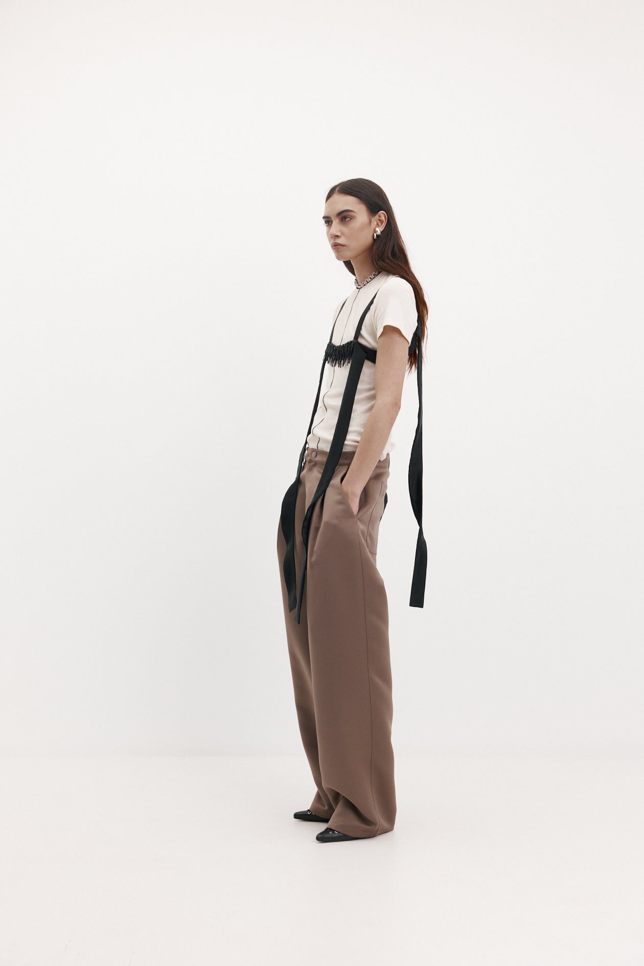 Harris Tapper Beaded Harness // Black