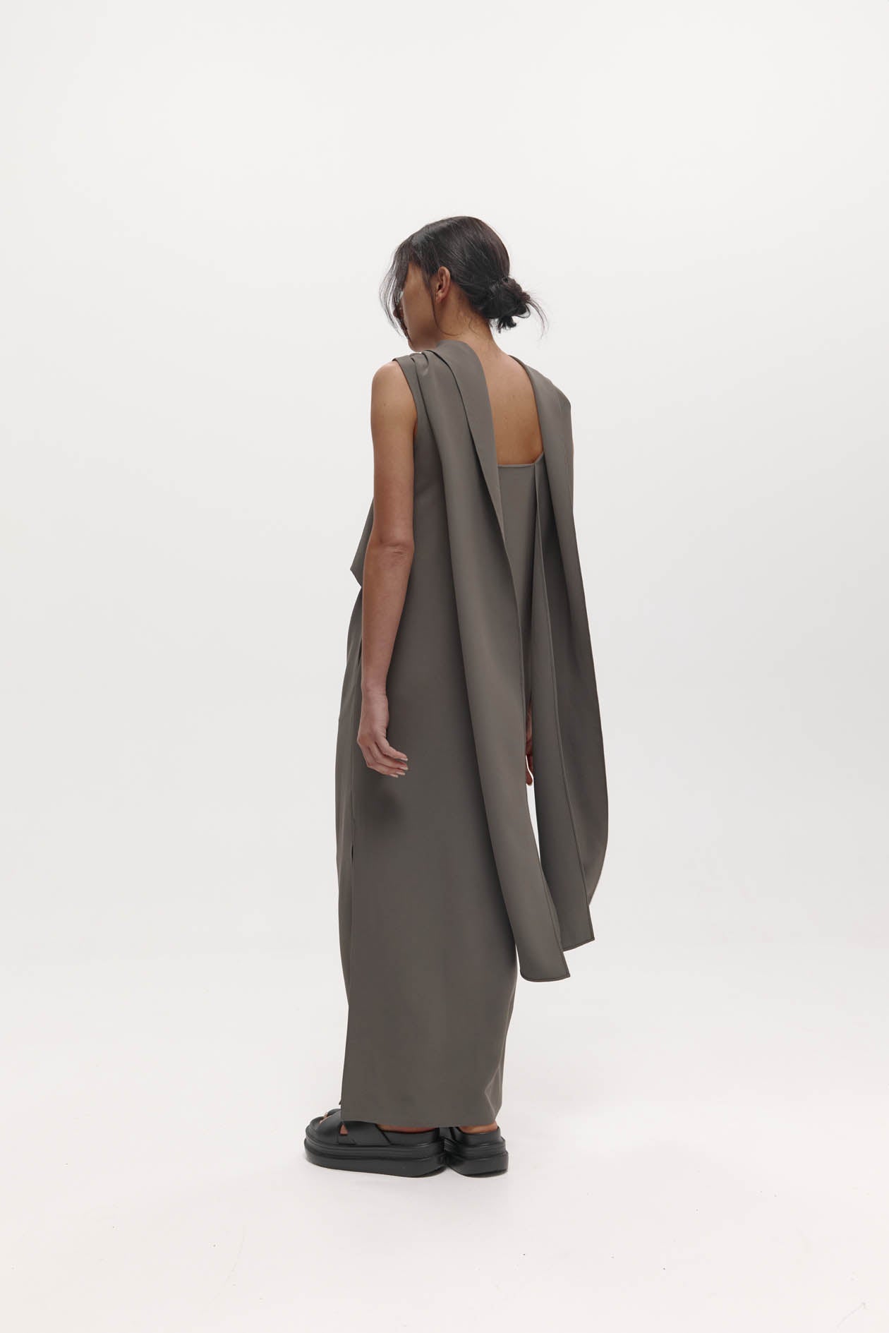 Harris Tapper Laro Dress // Grey