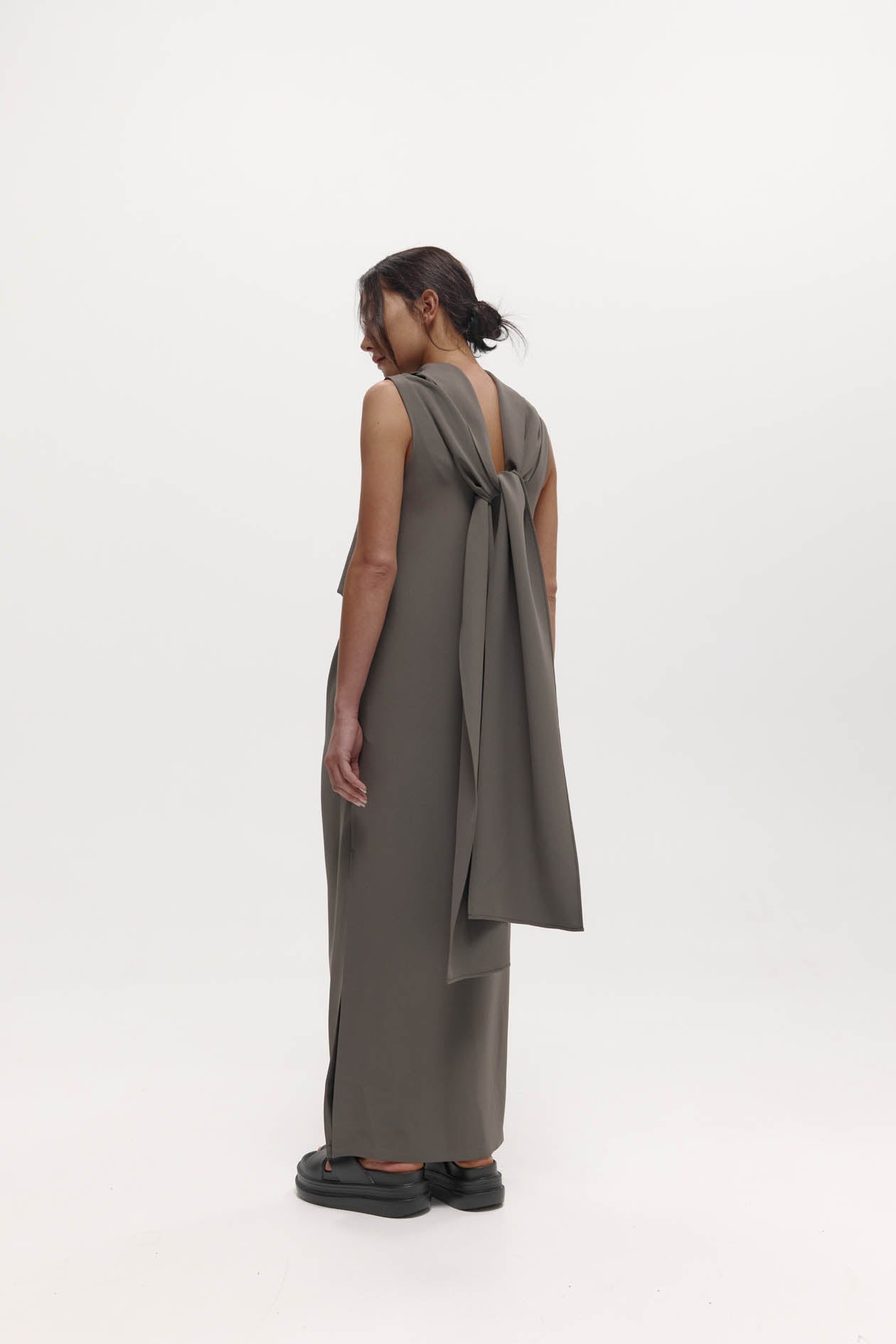 Harris Tapper Laro Dress // Grey