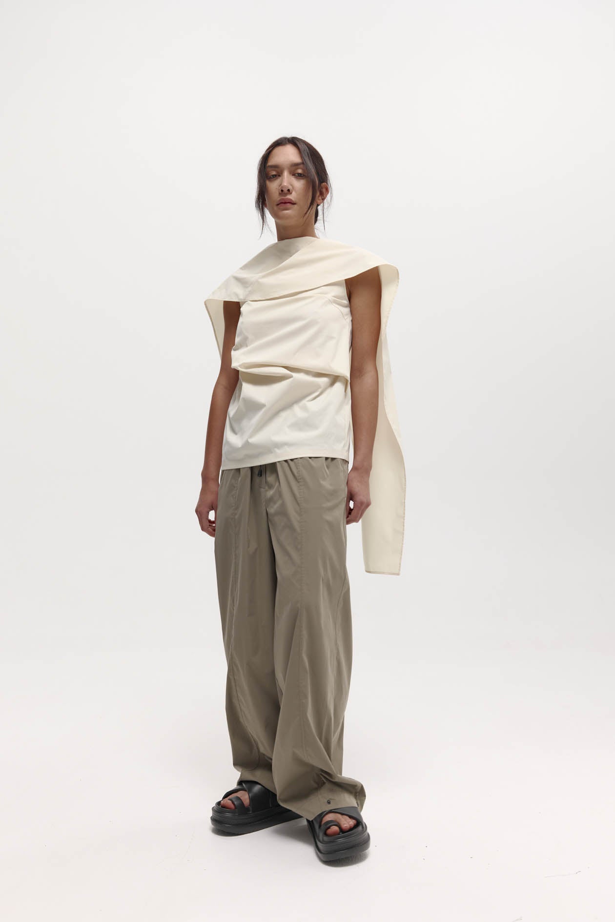 Harris Tapper Laro Top // Vanilla