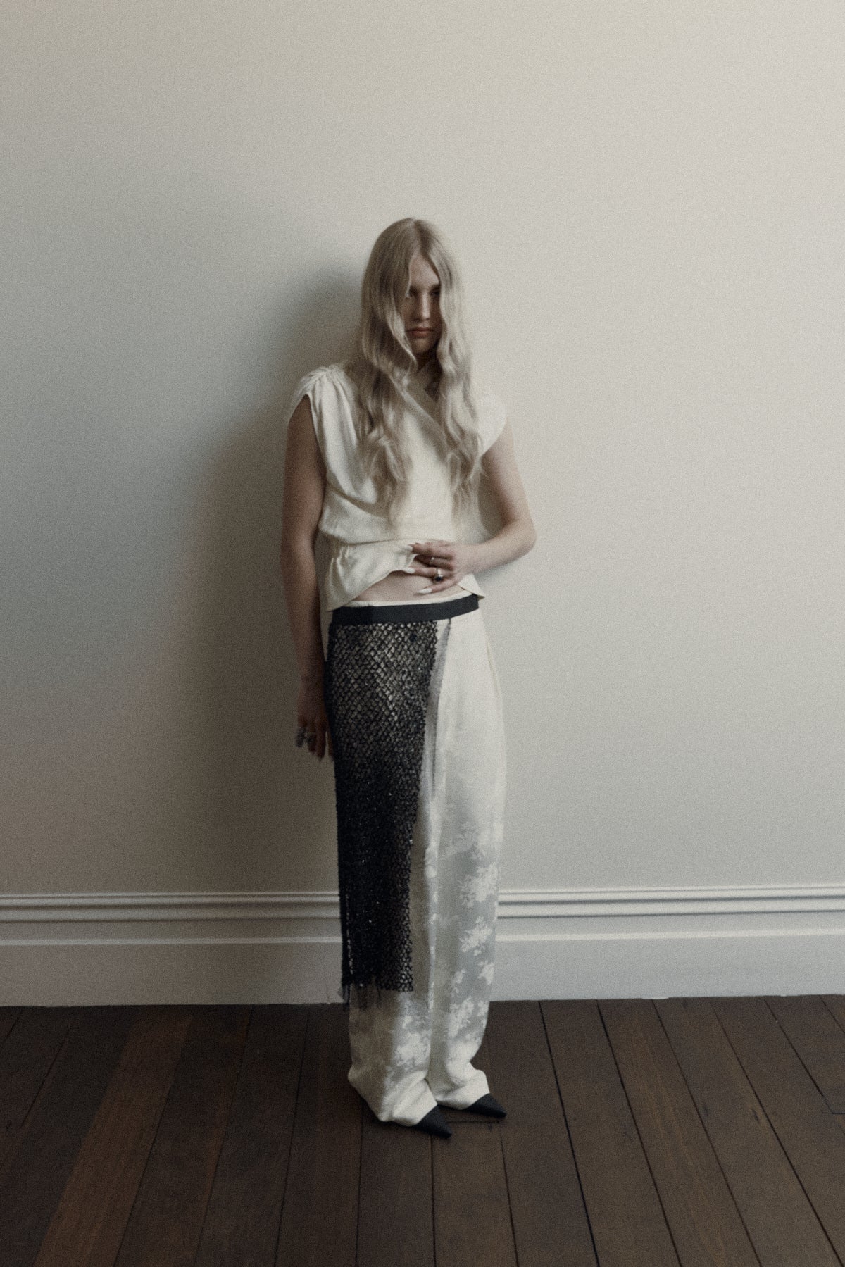 Harris Tapper Chaimberlain Top // Ivory