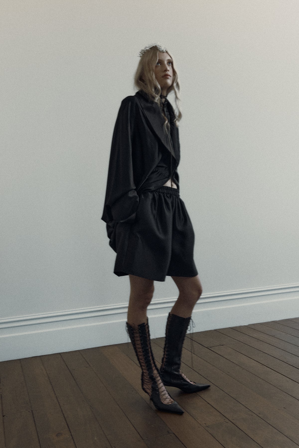 Harris Tapper Voluminous Short // Black