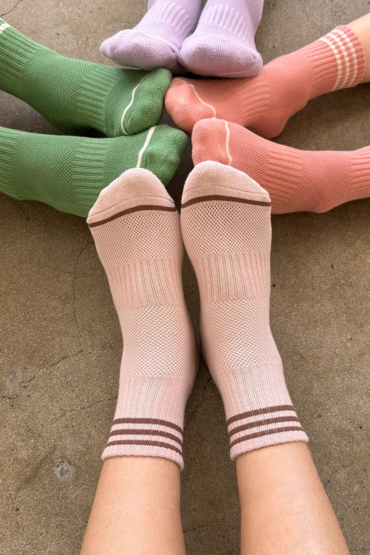 Le Bon Shoppe Girlfriend Socks // Bellini