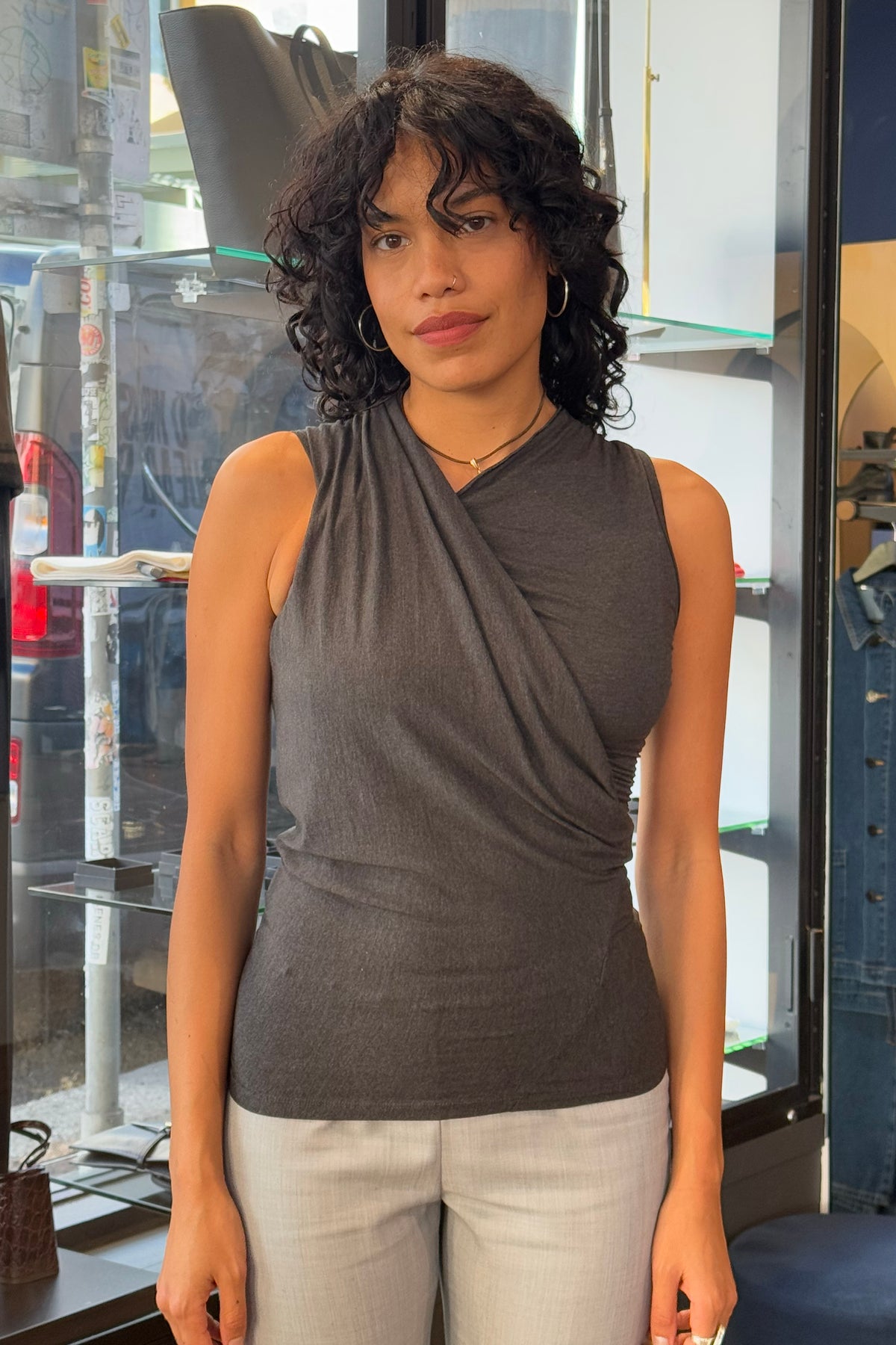 Paloma Wool Laocoonte Top // Dark  Grey