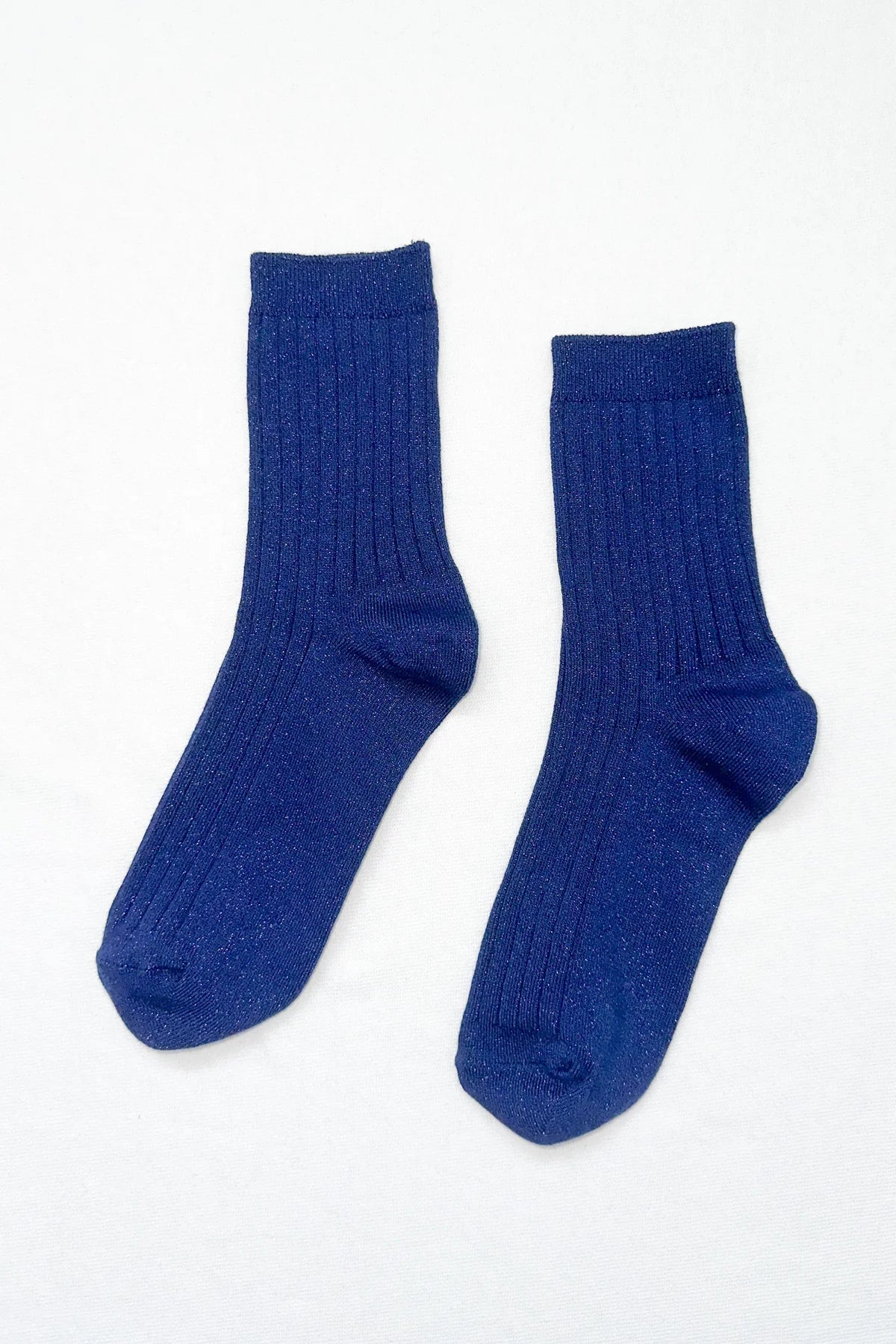 Le Bon Shoppe Her Socks Modal Lurex // Sapphire Glitter