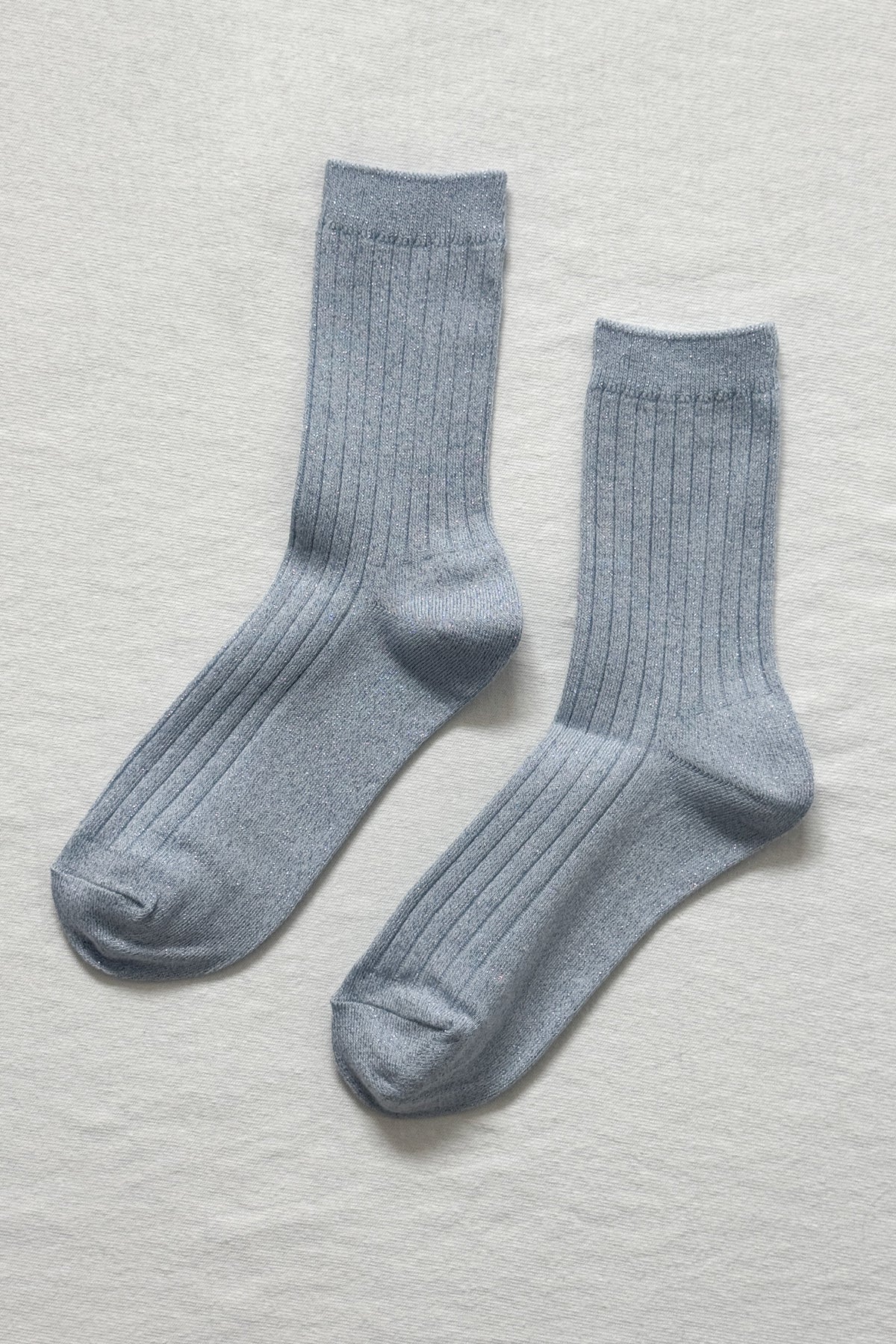 Le Bon Shoppe Her Socks Modal Lurex // Morning Mist