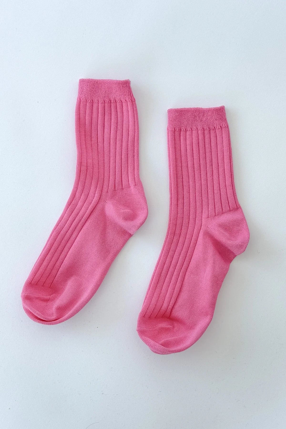 Le Bon Shoppe Her Socks MC Cotton // Bright Pink