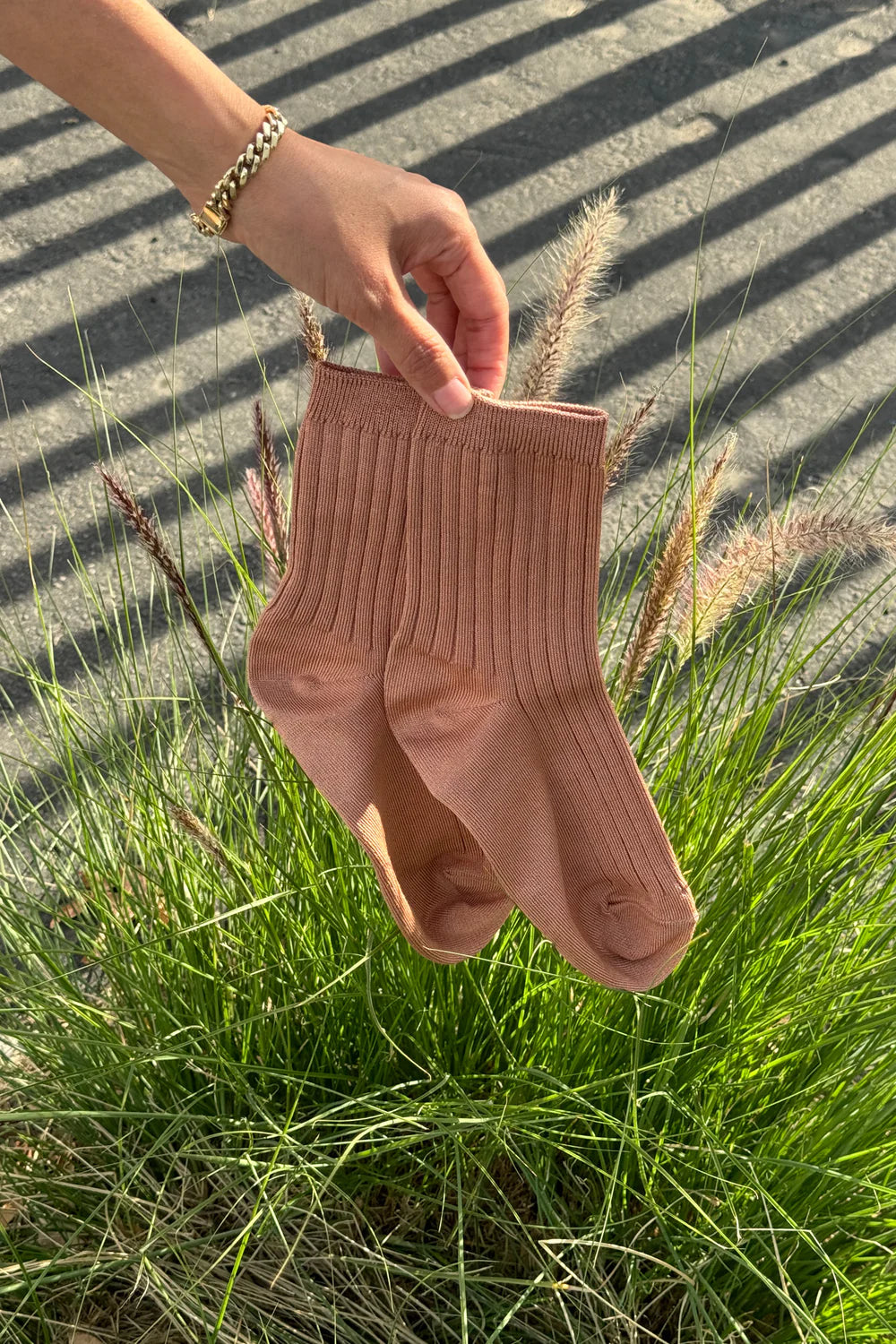 Le Bon Shoppe Her Socks MC Cotton // Nude Peach