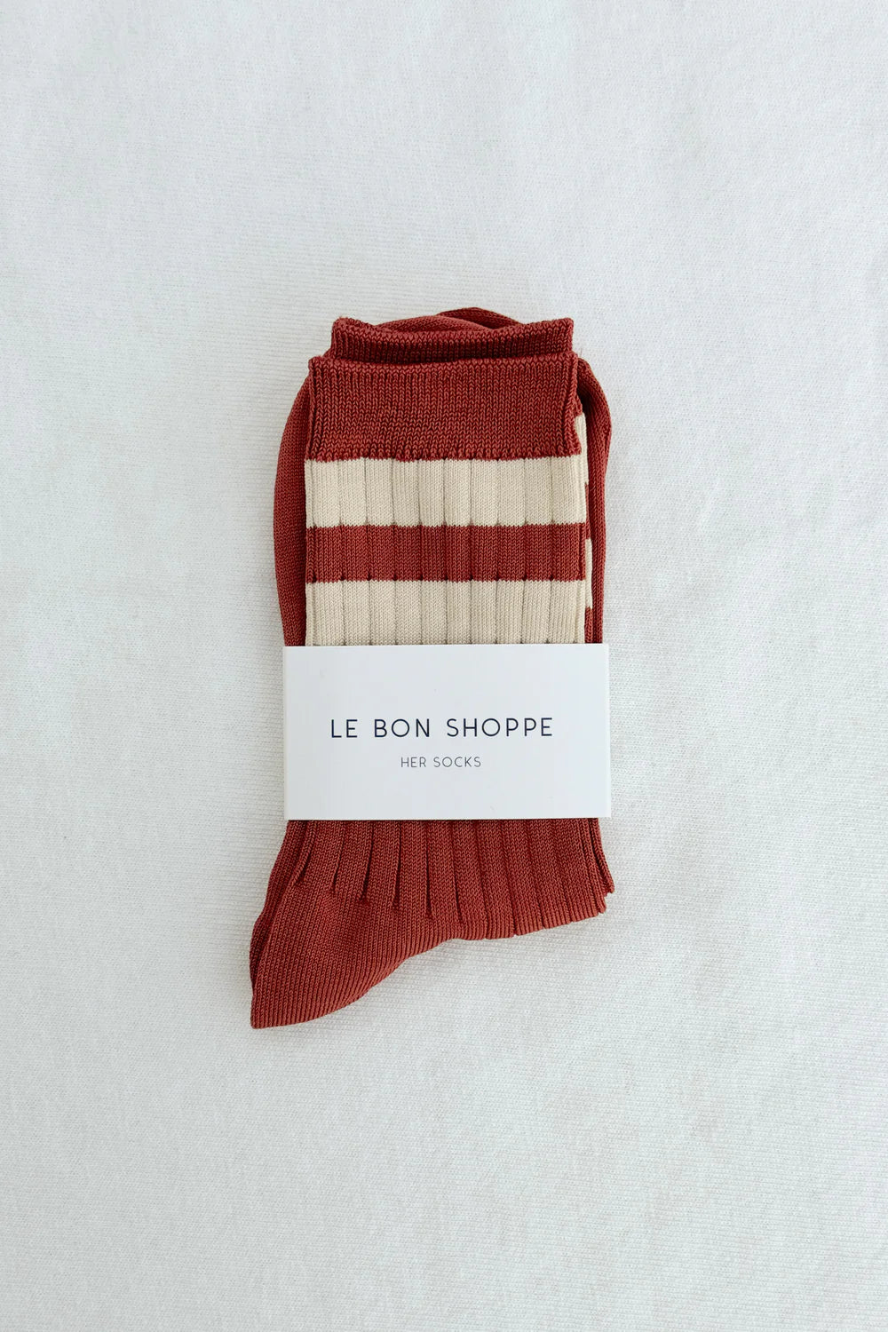 Le Bon Shoppe Her Varsity Socks // Tandoori