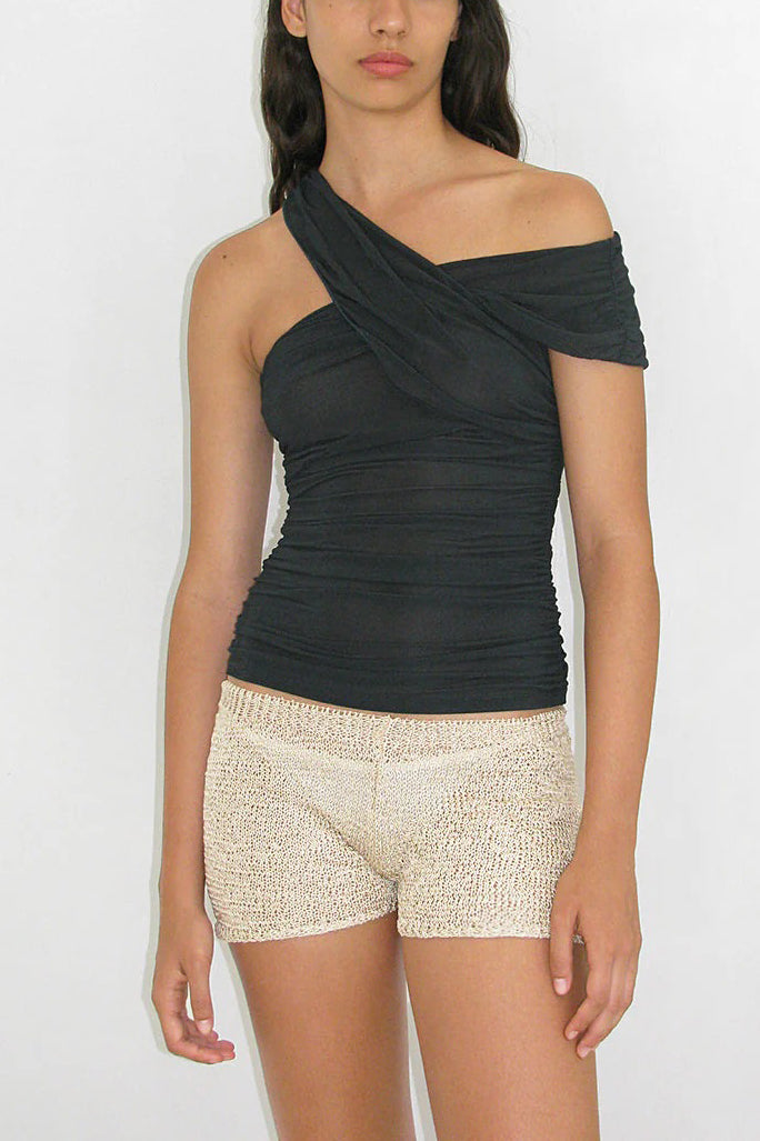 Paloma Wool Mushka Top // Dark Green