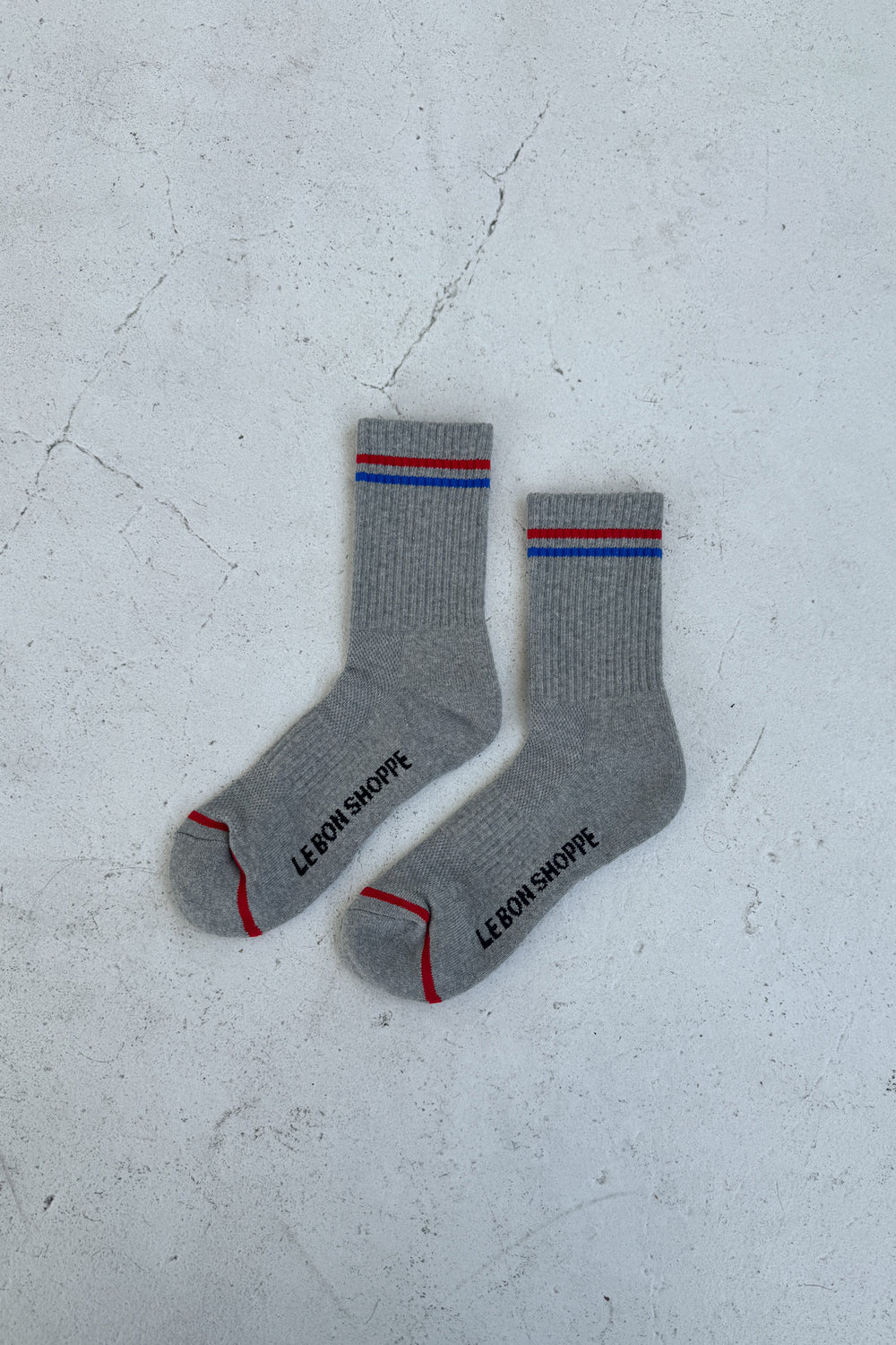 Le Bon Shoppe Boyfriend Socks // True Grey