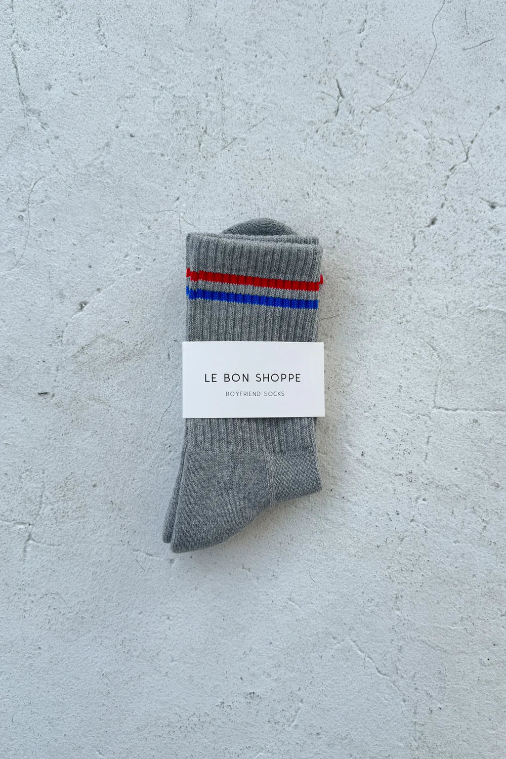 Le Bon Shoppe Boyfriend Socks // True Grey