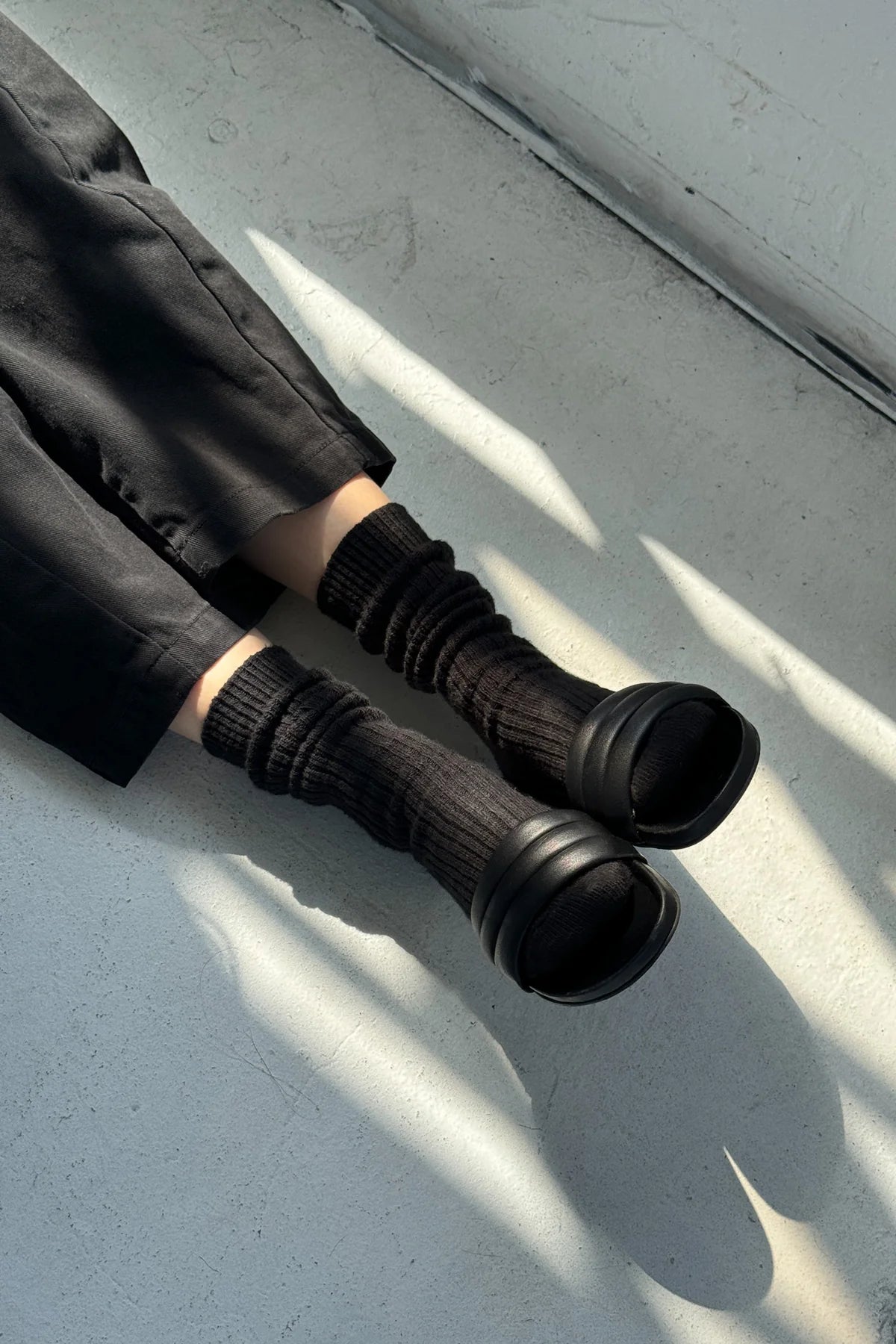 Le Bon Shoppe Cottage Socks // Black