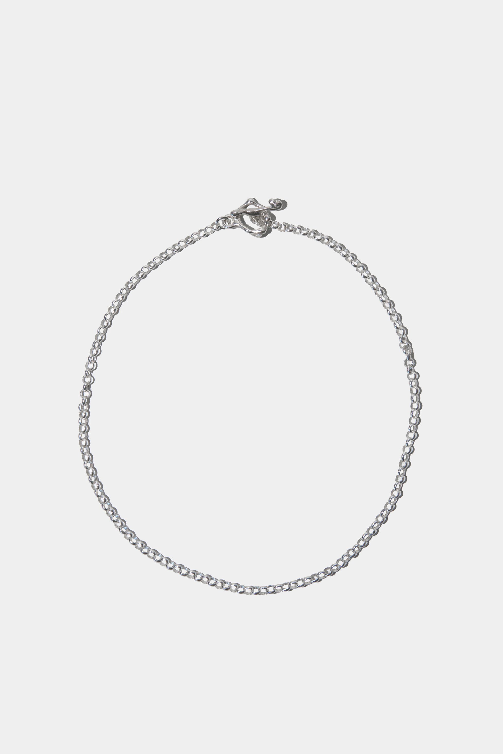 Tilda Fob Necklace // Silver