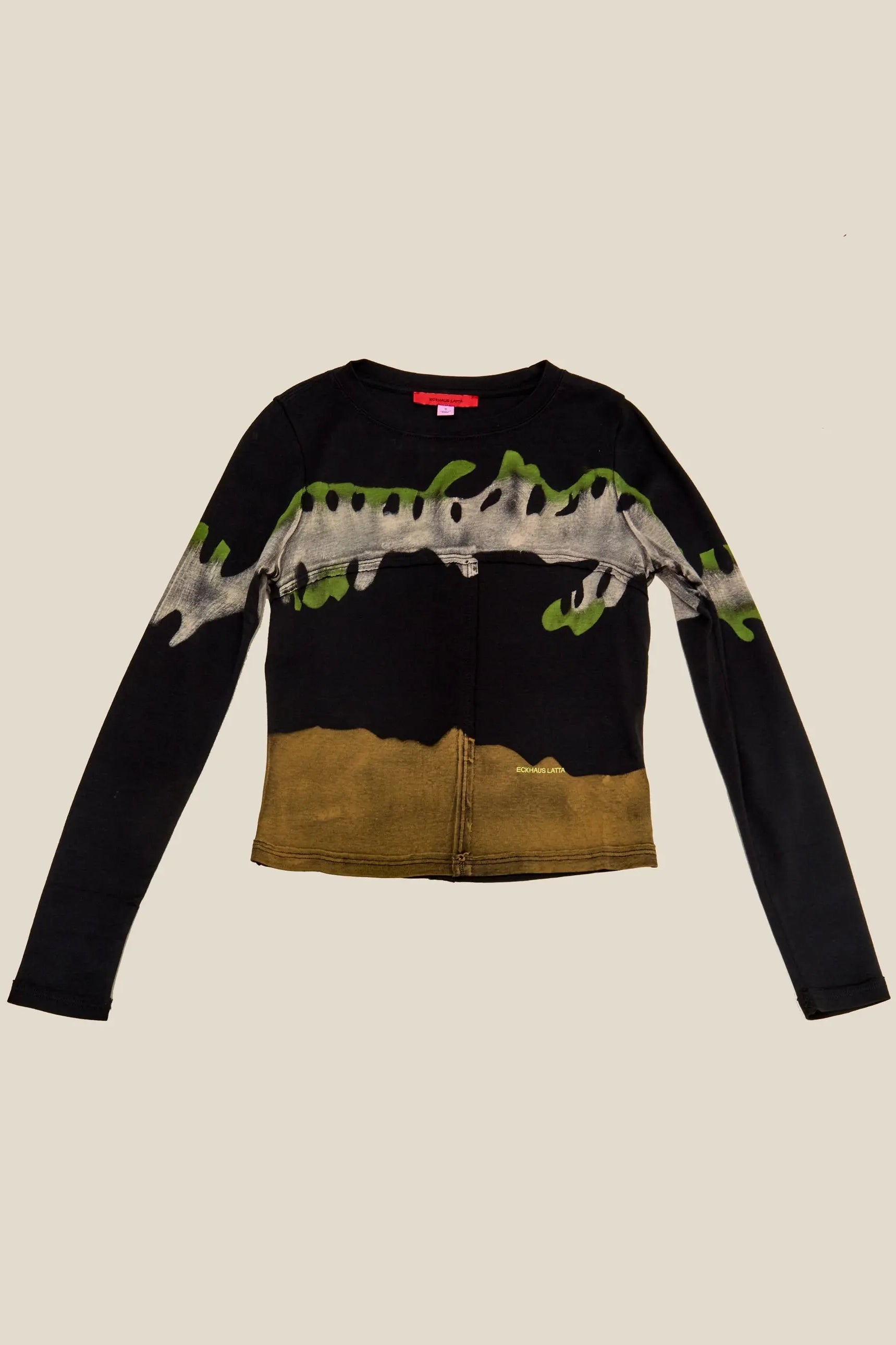 Eckhaus Latta Lapped Baby Crewneck // Kelp