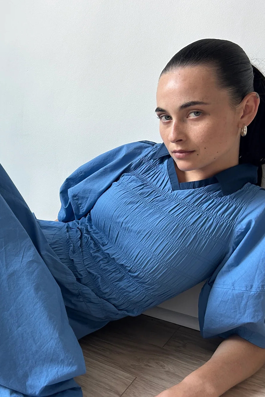 Muse Field Dress // Blue