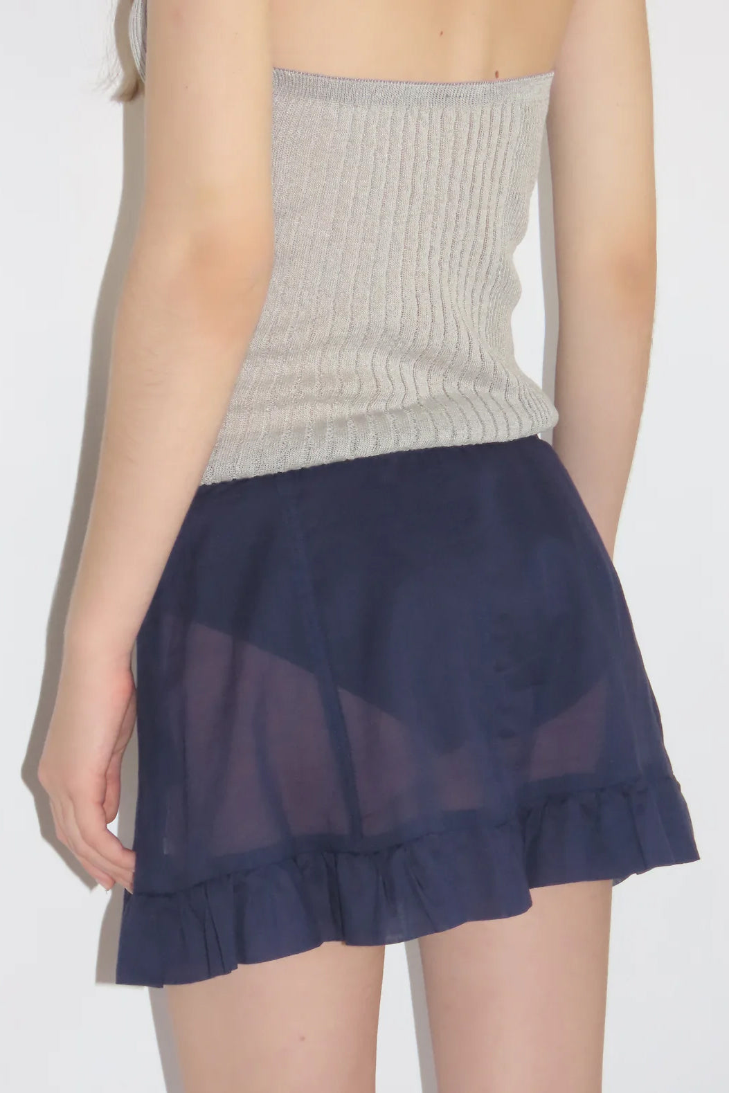 Paloma Wool Cliff Skirt // Navy