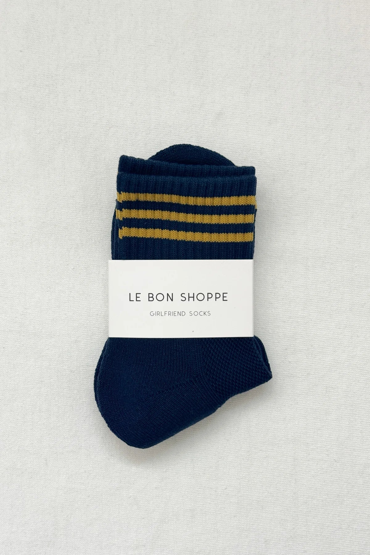 Le Bon Shoppe Girlfriend Socks // Navy