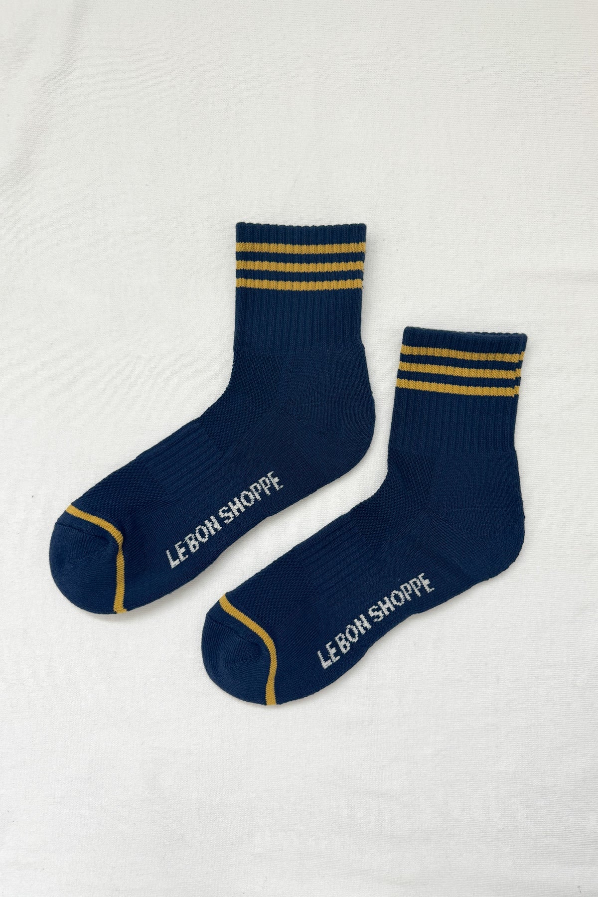Le Bon Shoppe Girlfriend Socks // Navy
