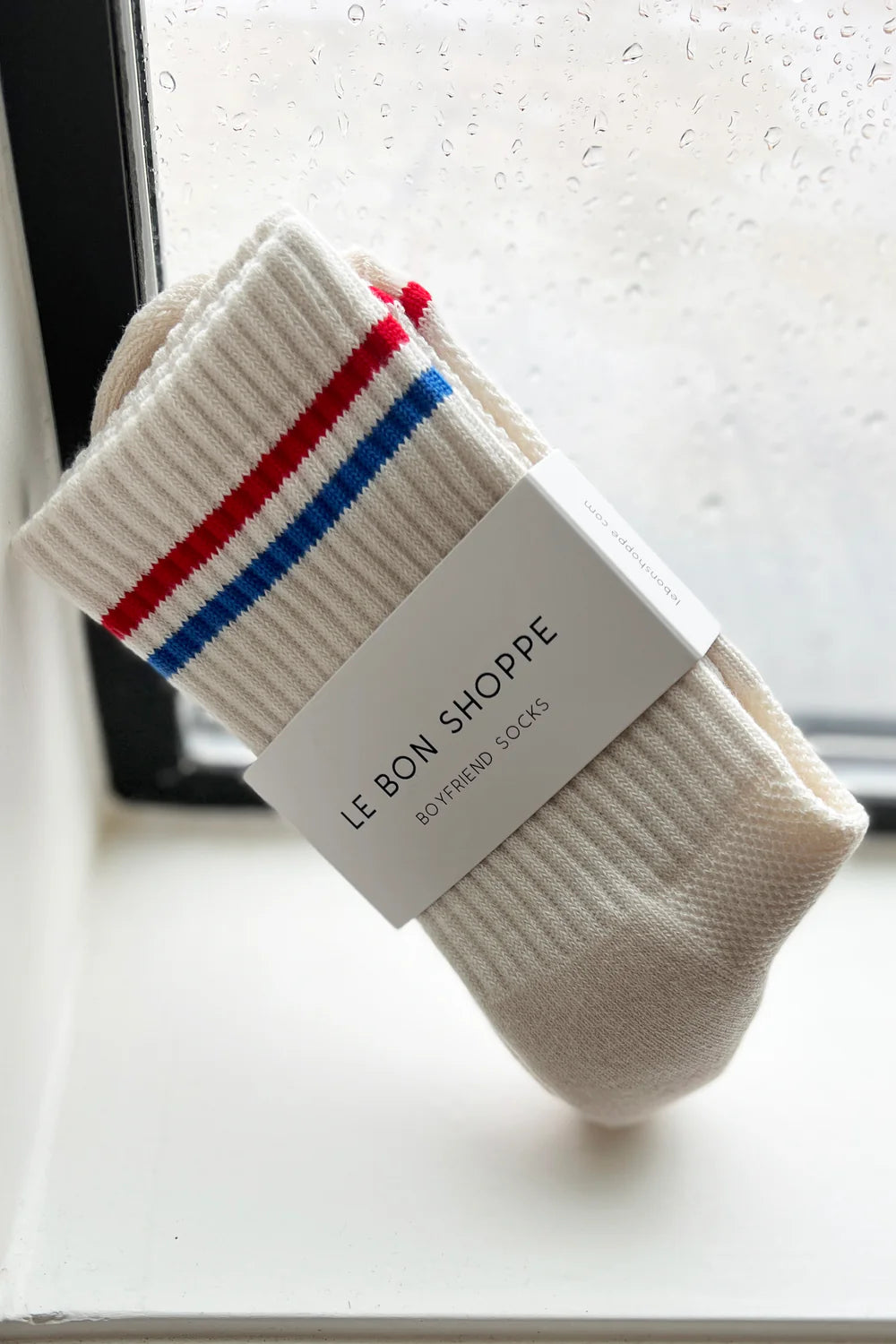 Le Bon Shoppe Boyfriend Socks // Milk