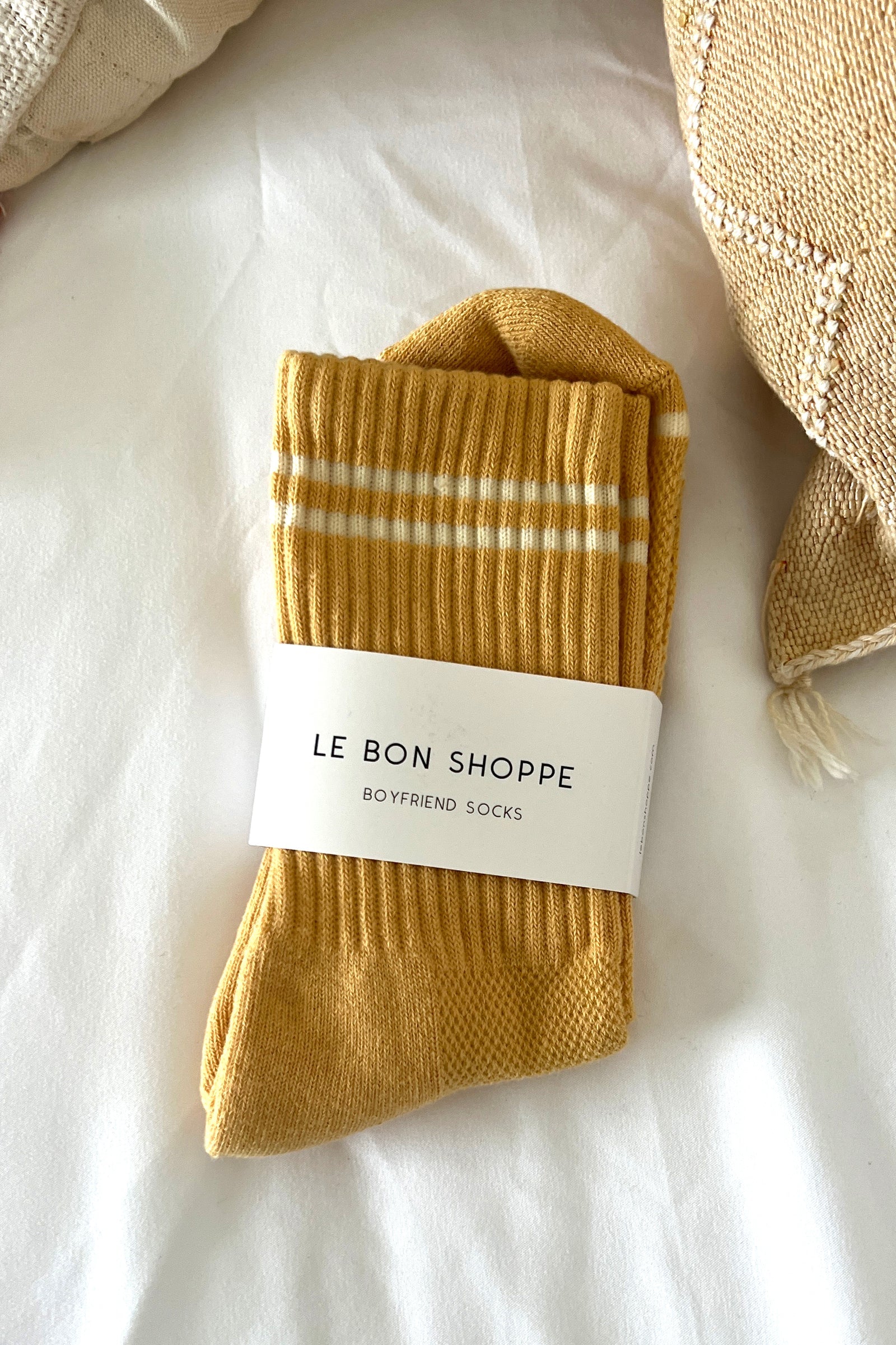 Le Bon Shoppe Boyfriend Socks // Butter