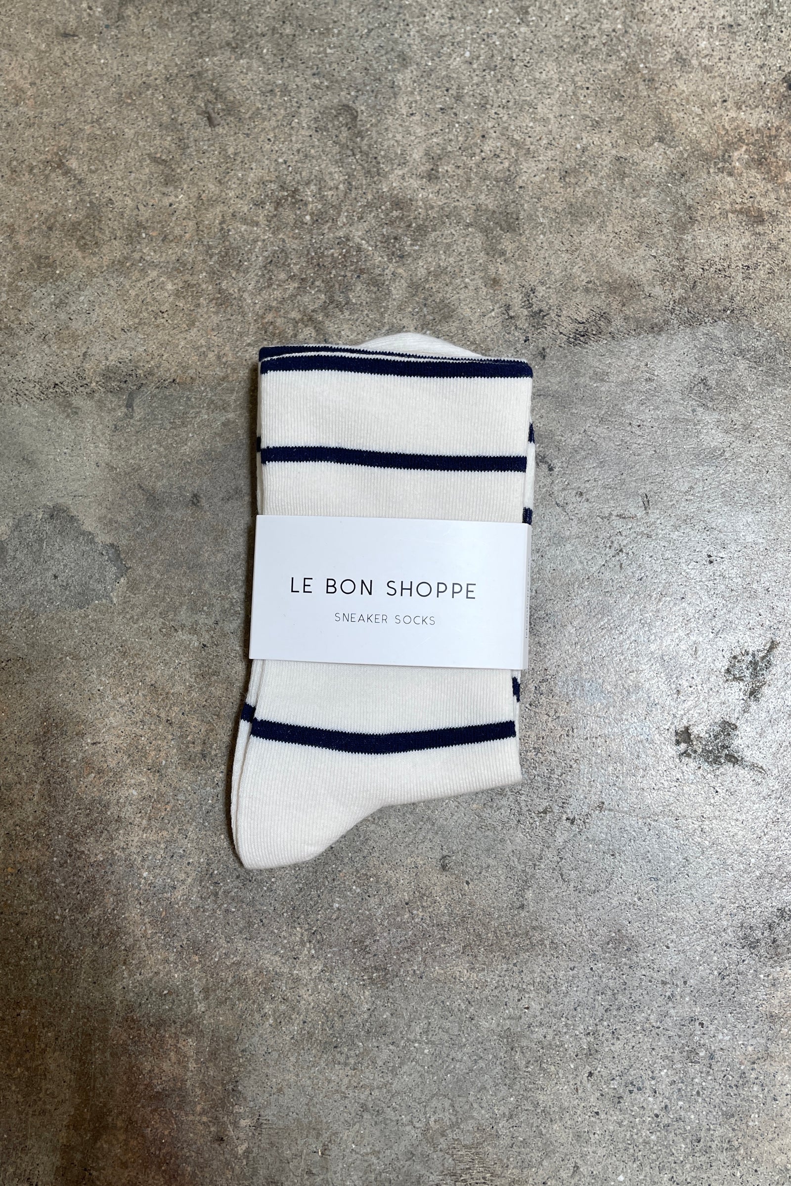 Le Bon Shoppe Wally Socks // Breton Stripe