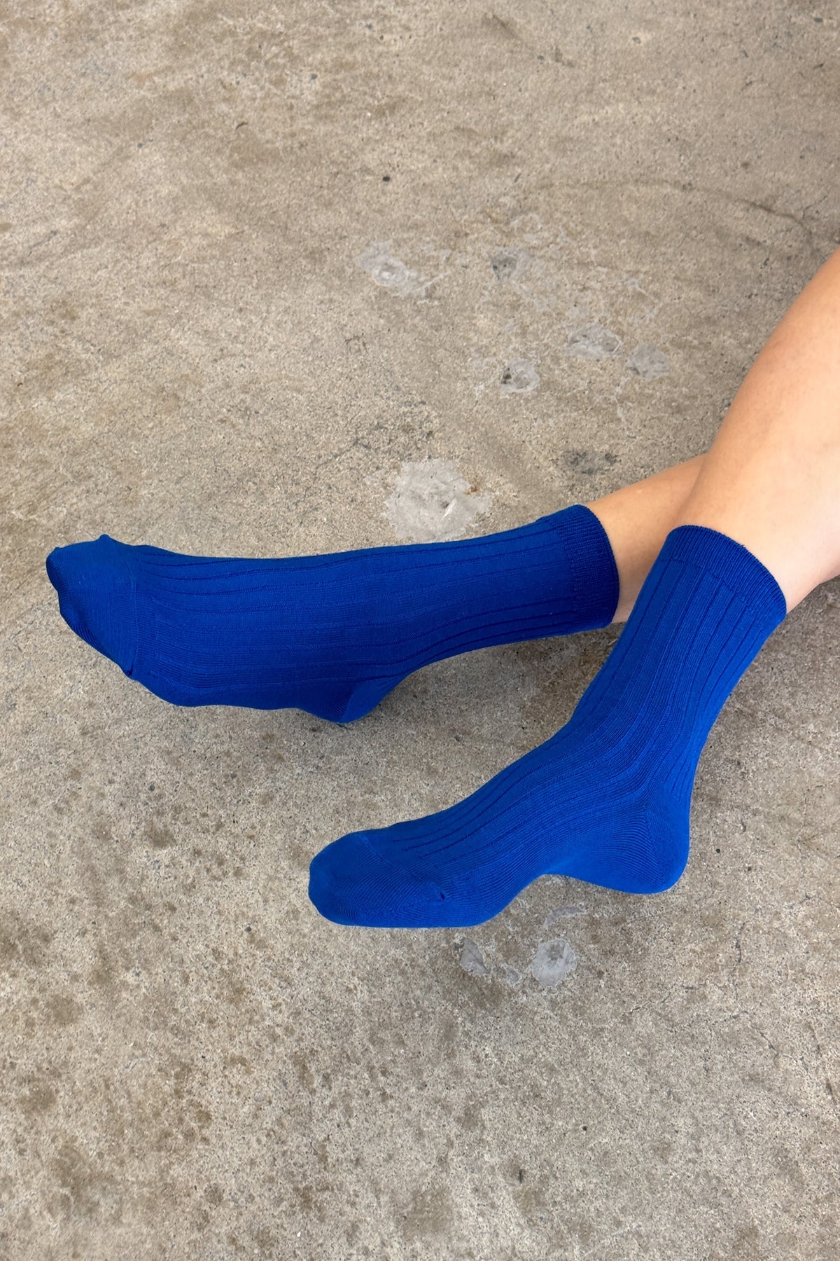 Le Bon Shoppe Her Socks MC Cotton // Cobalt