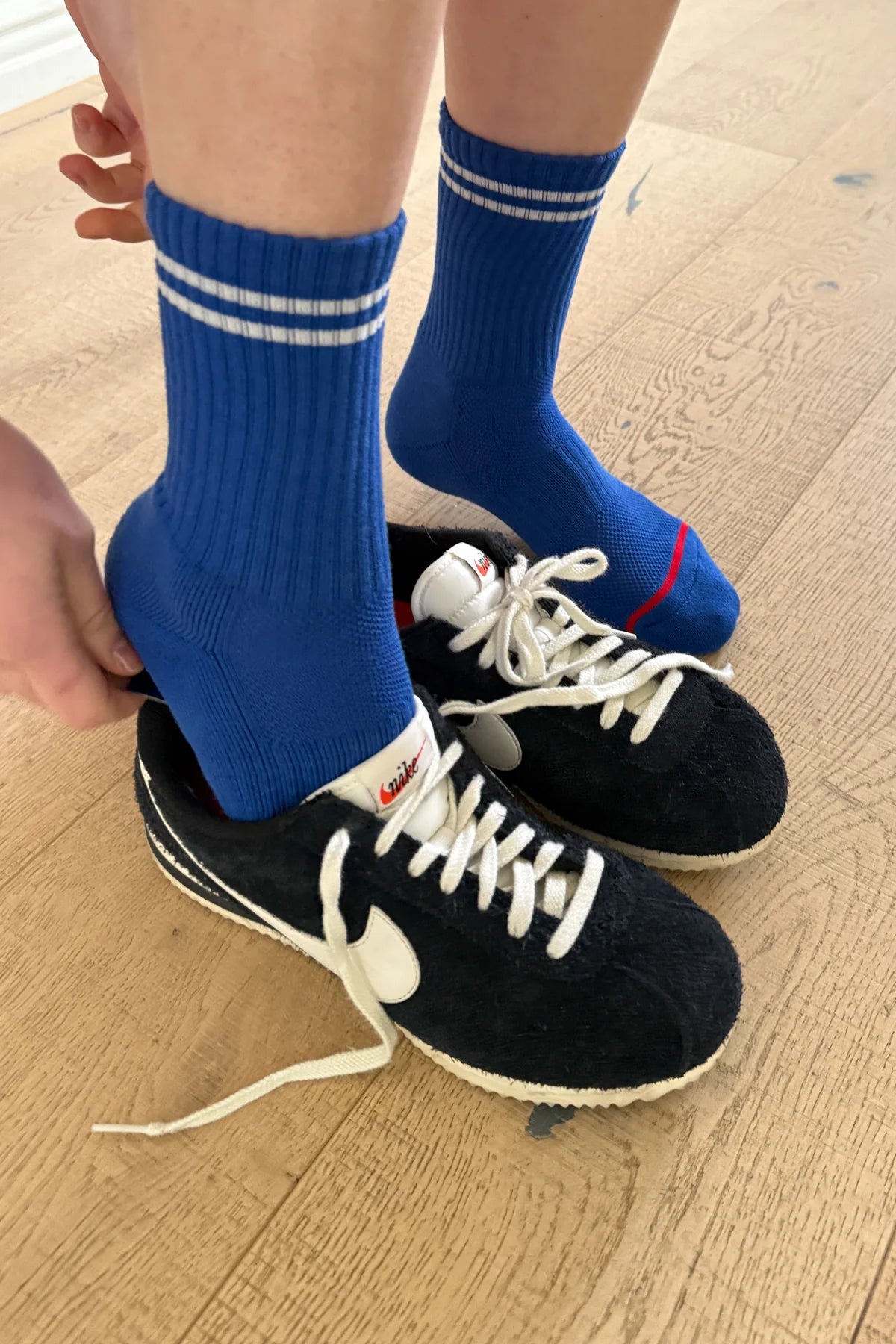 Le Bon Shoppe Boyfriend Socks // Cobalt