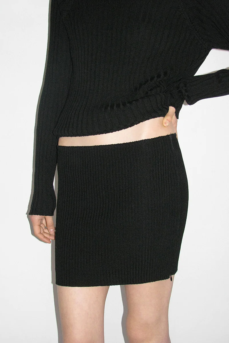 Paloma Wool Ninja Skirt // Black