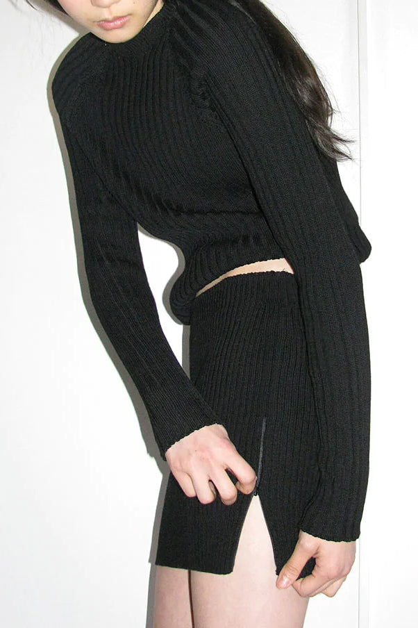 Paloma Wool Ninja Skirt // Black