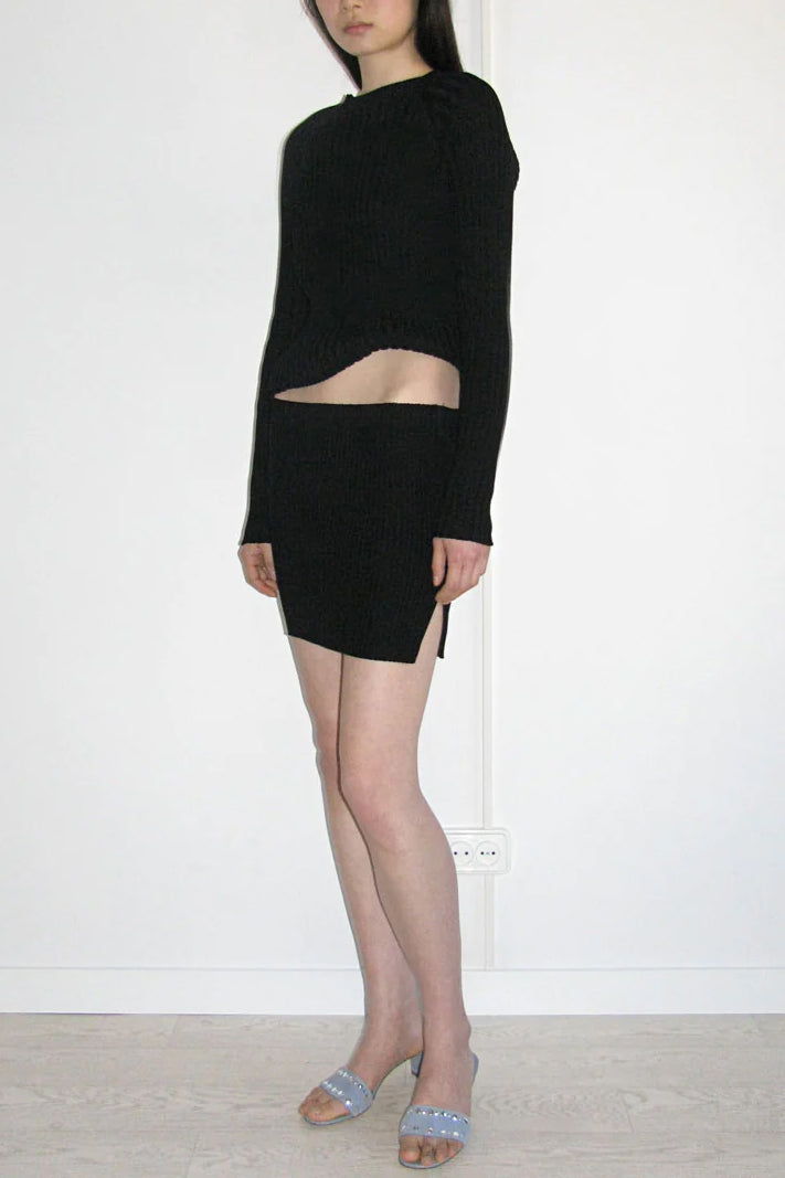 Paloma Wool Ninja Skirt // Black