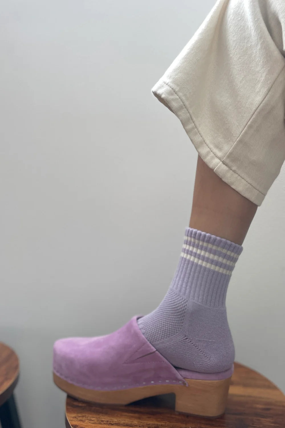 Le Bon Shoppe Girlfriend Socks // Iris