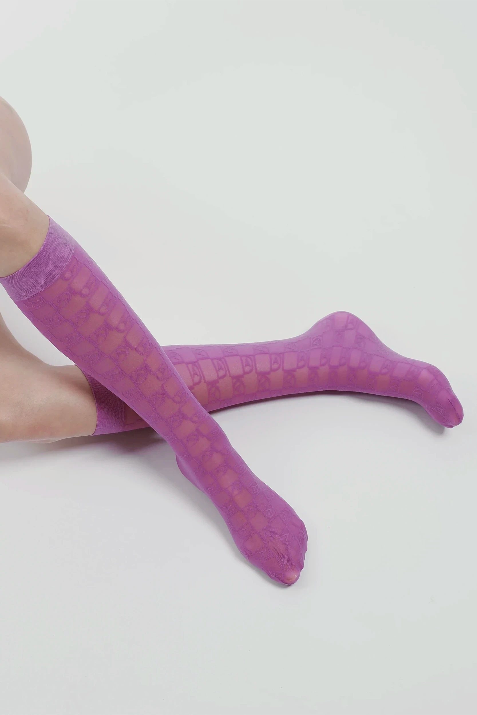 Dal Original Knee Highs // Dark Magenta