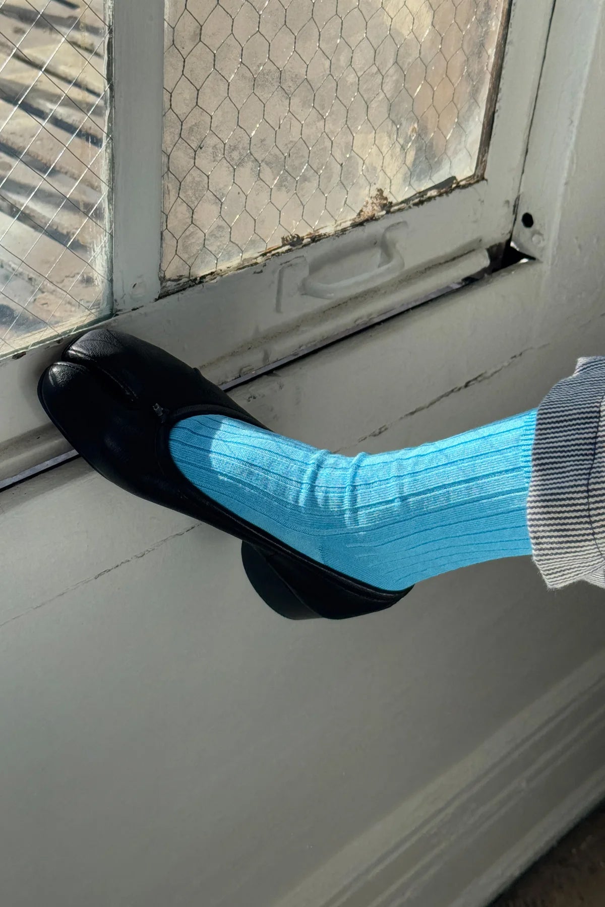 Le Bon Shoppe Her Socks MC Cotton // Blue Water