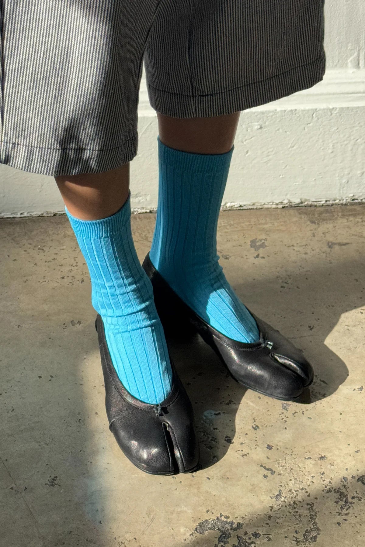 Le Bon Shoppe Her Socks MC Cotton // Blue Water