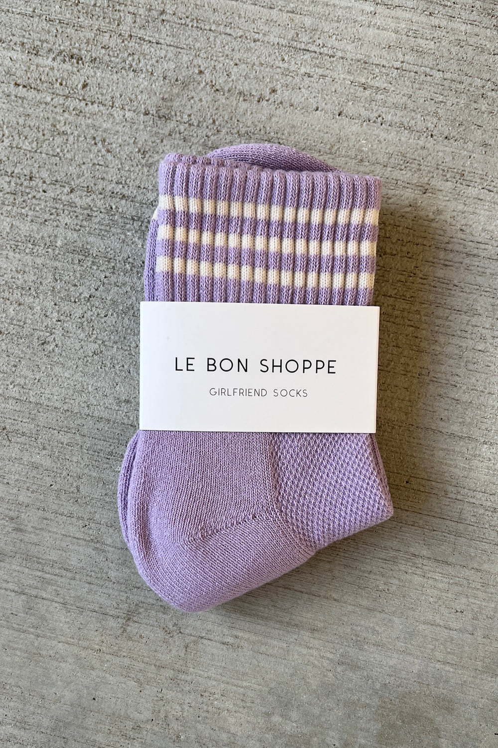 Le Bon Shoppe Girlfriend Socks // Iris
