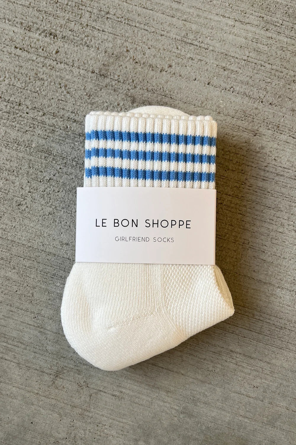 Le Bon Shoppe Girlfriend Socks // Ivory