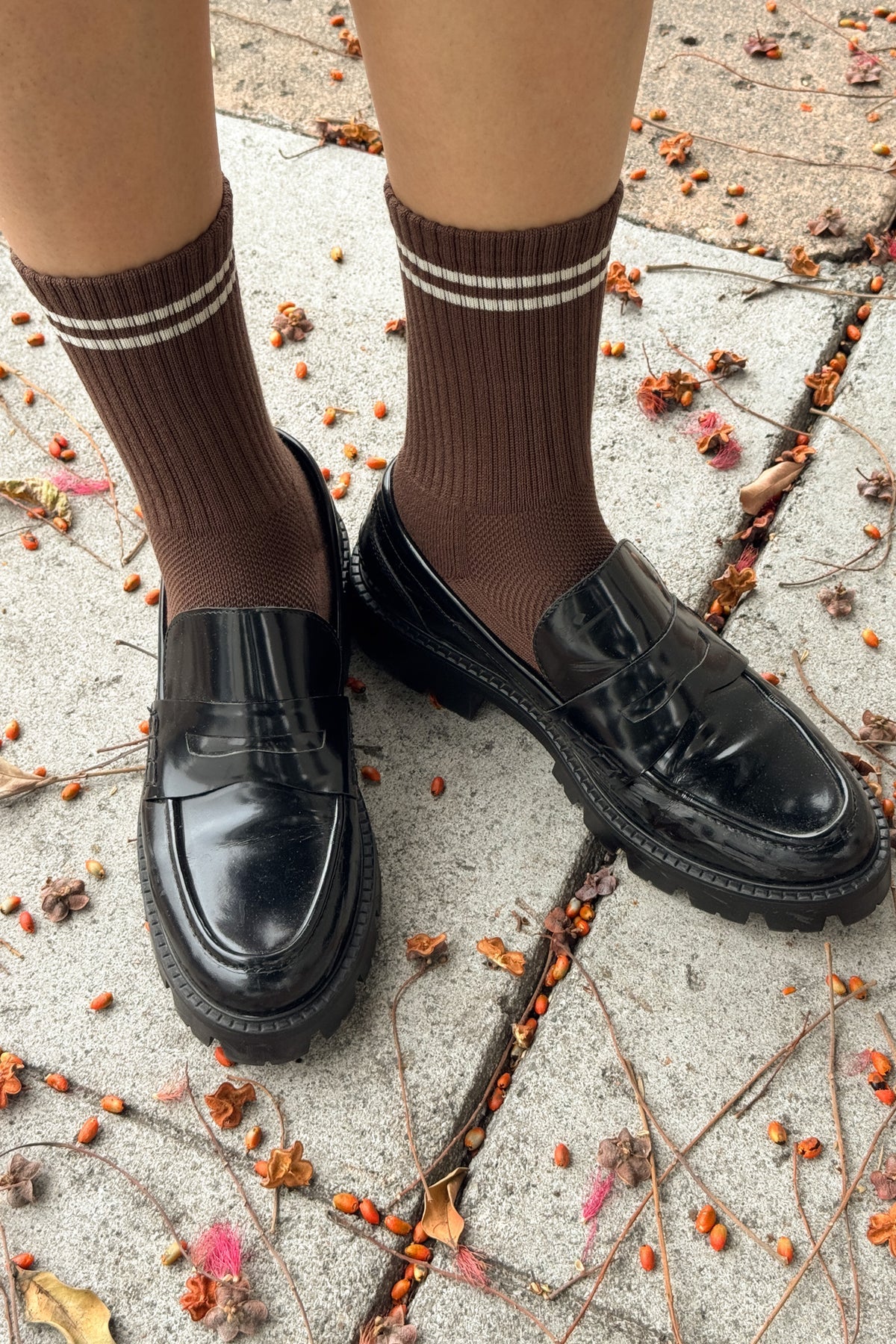 Le Bon Shoppe Boyfriend Socks // Wood